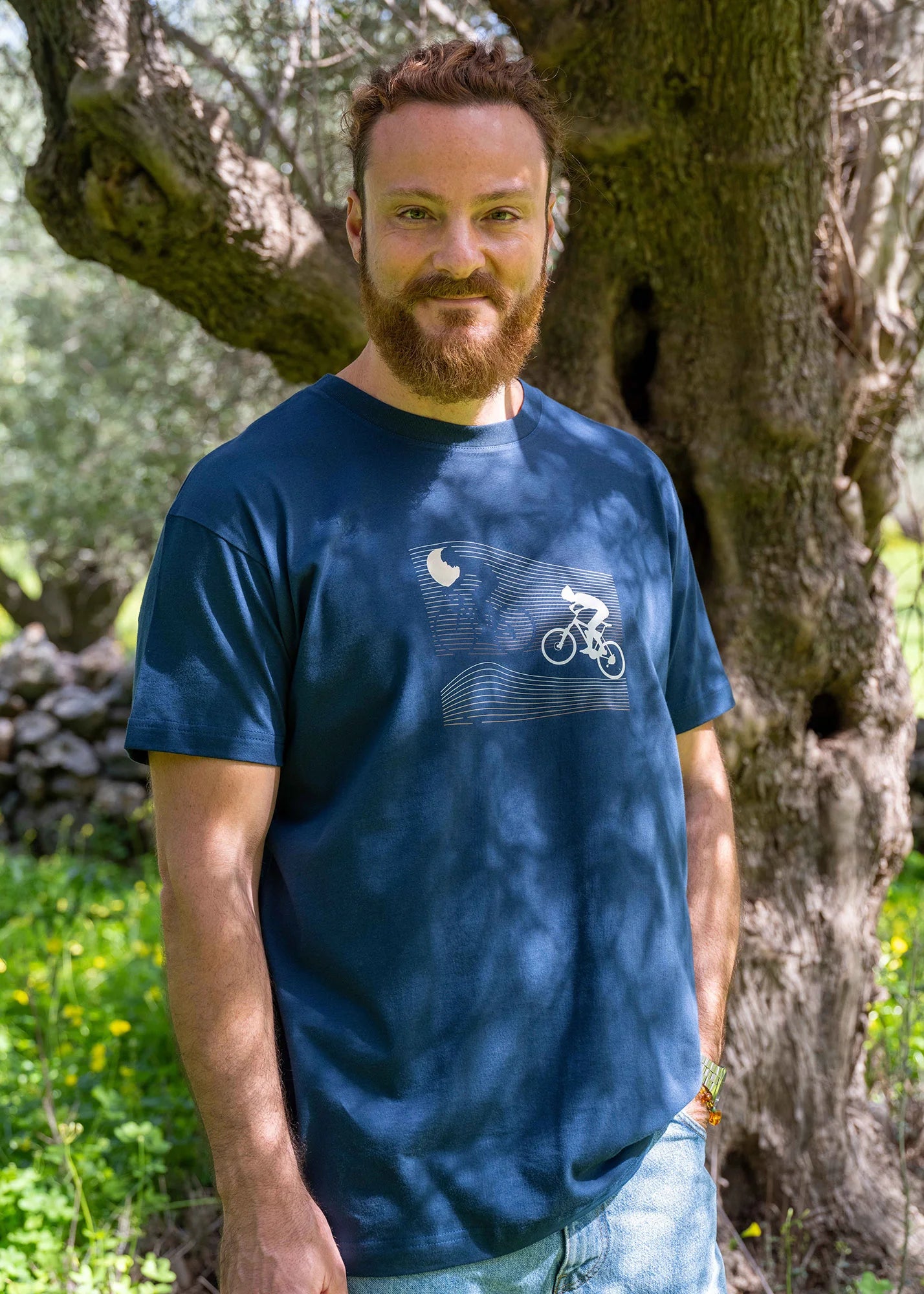 Night Ride Wave - T-Shirts