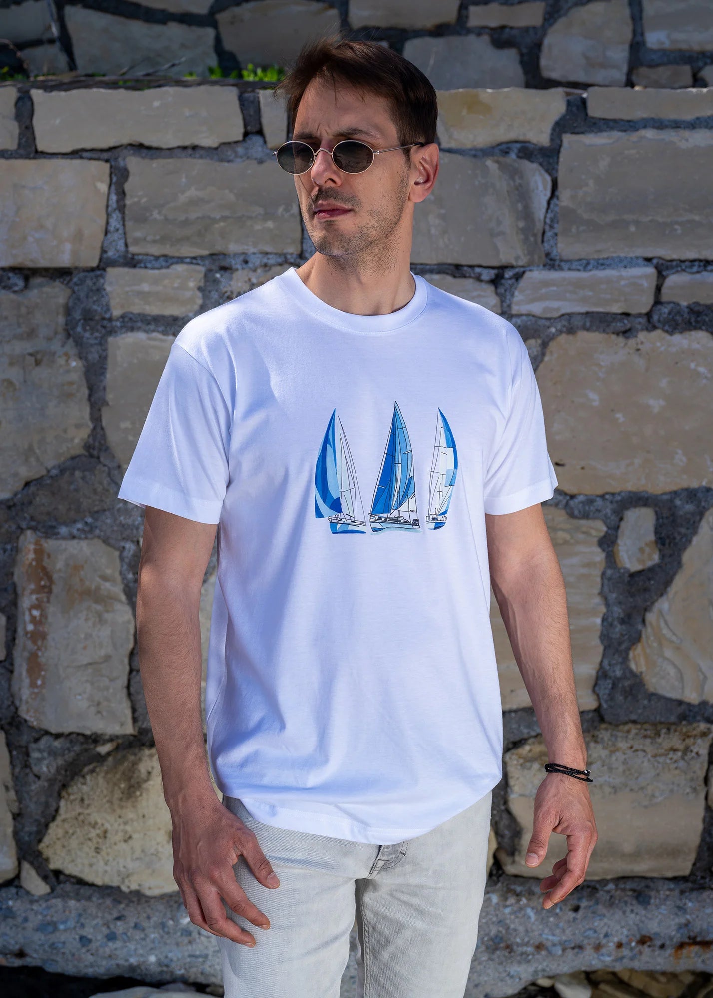 Greek sailing boats - T-Shirts