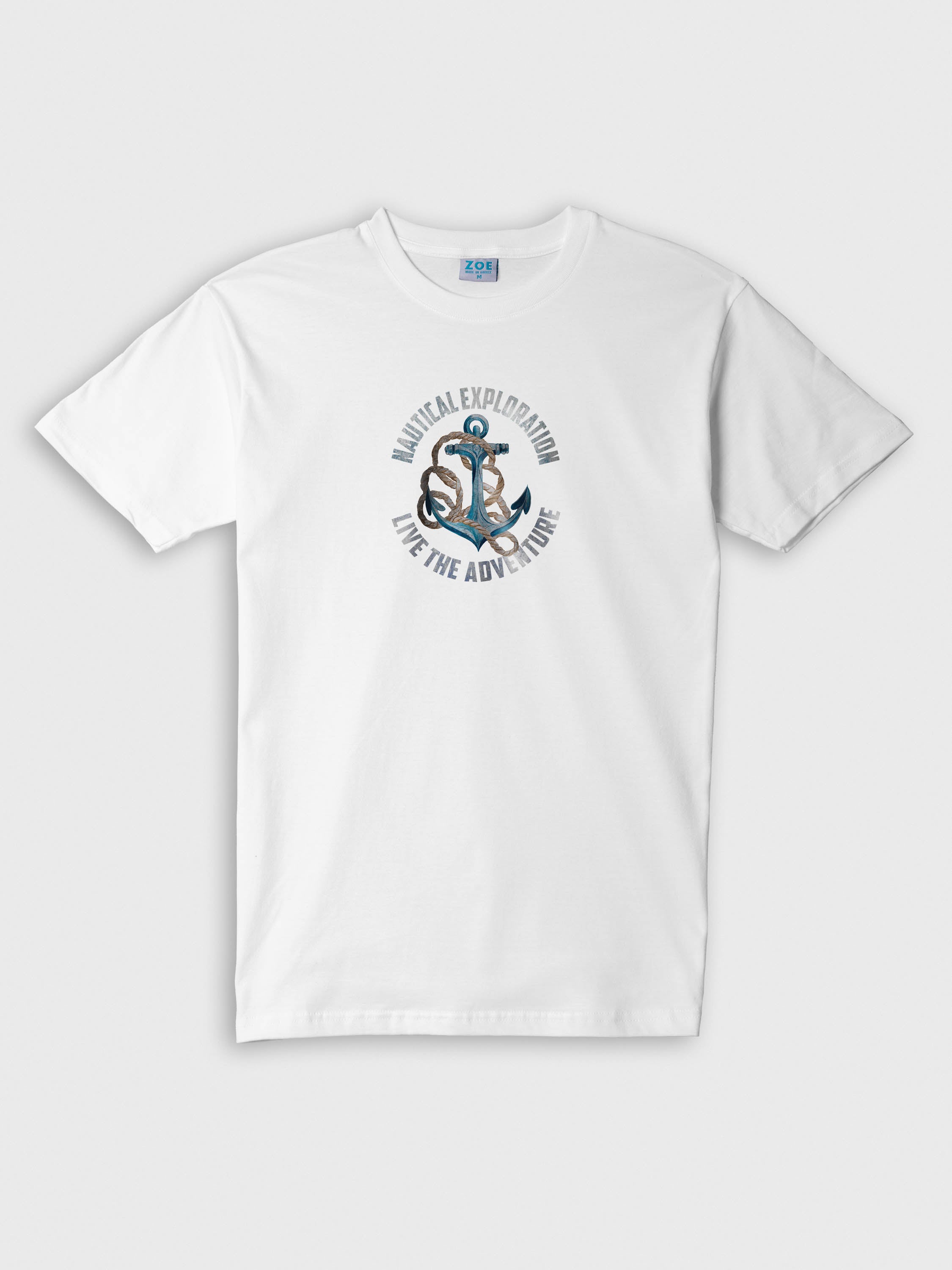 Nautical Exploration Anchor - T-Shirts
