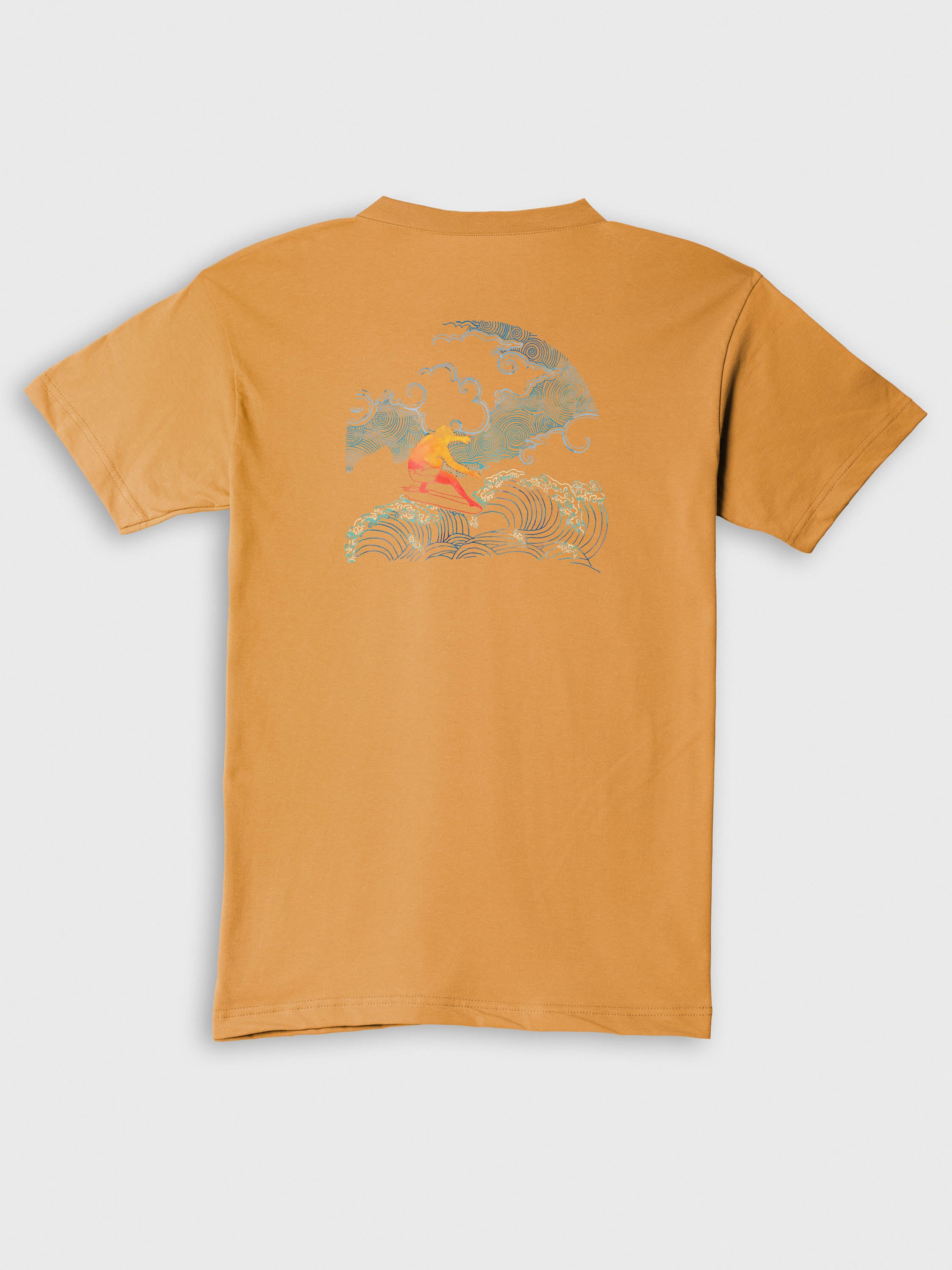 Rising Wave Surfer - T-Shirts