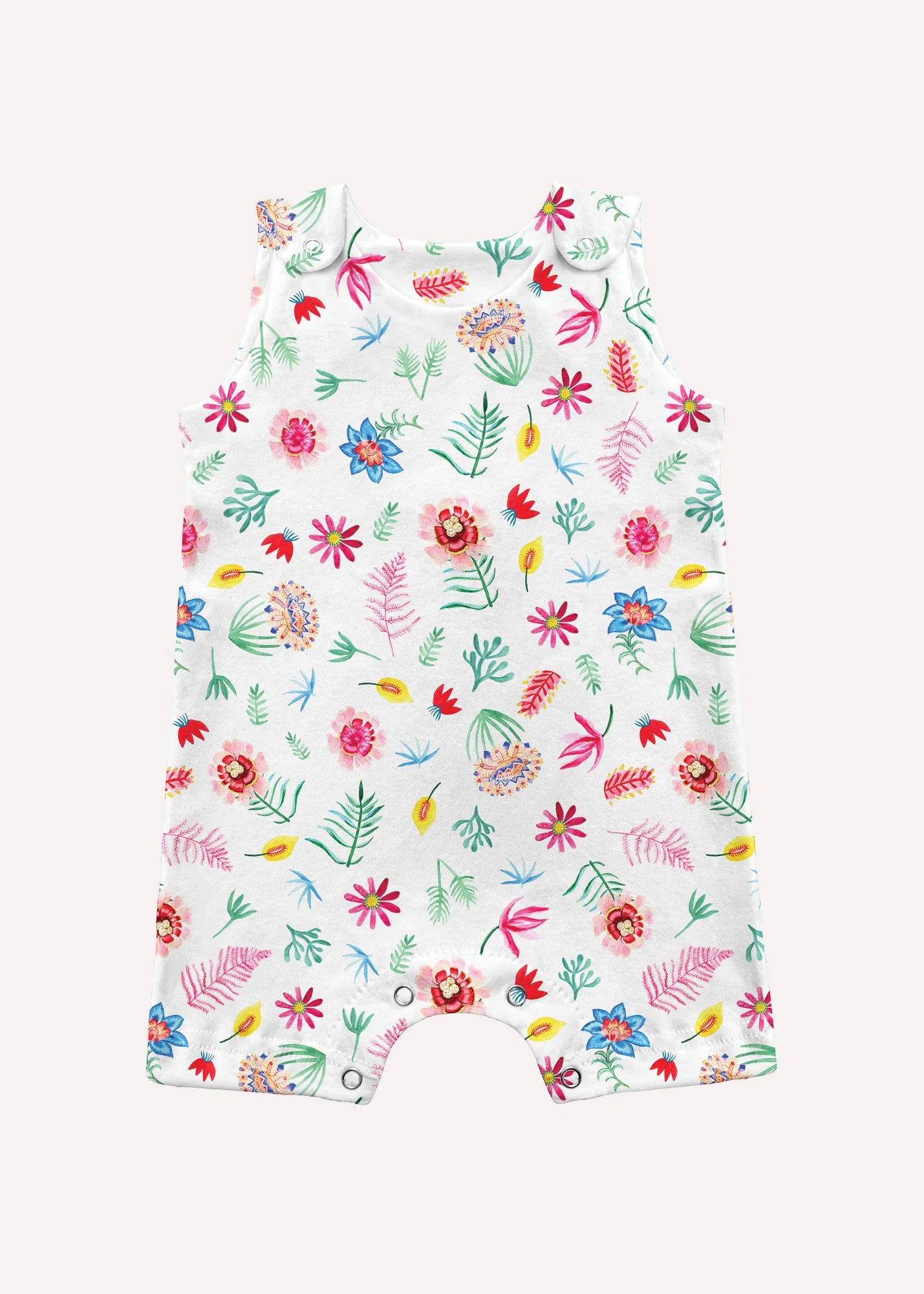 Sleeveless - Floral - Bodysuits