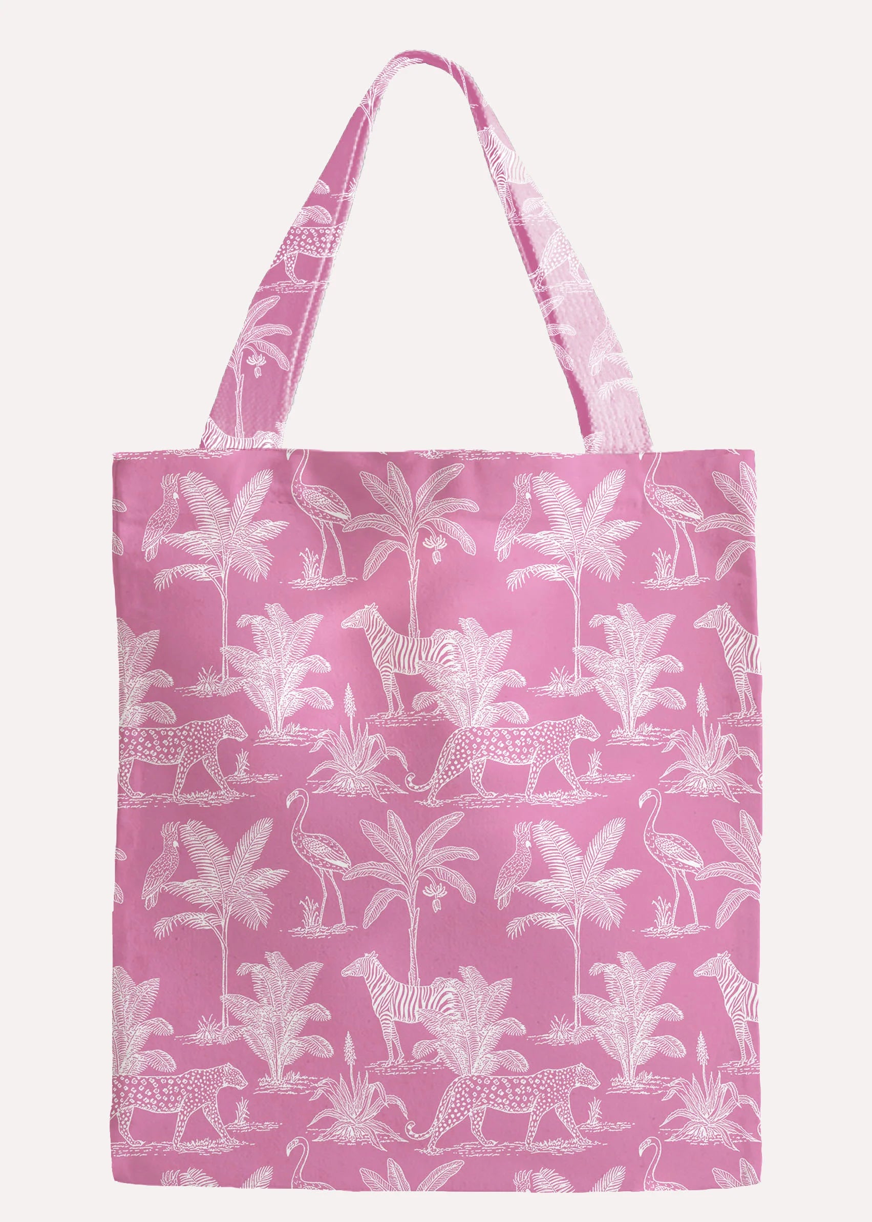 Pink Jungle - Shopping Βags