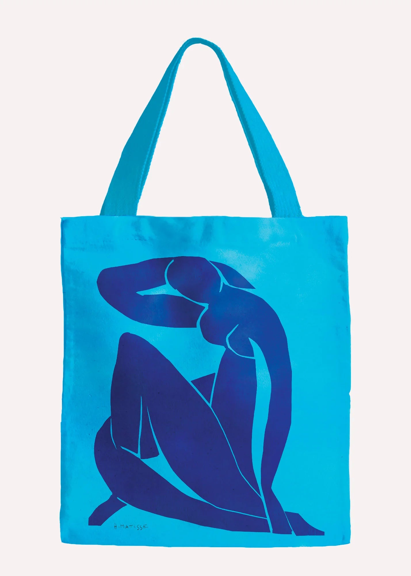 Henri Matisse - Blue Figure - Shopping Βags