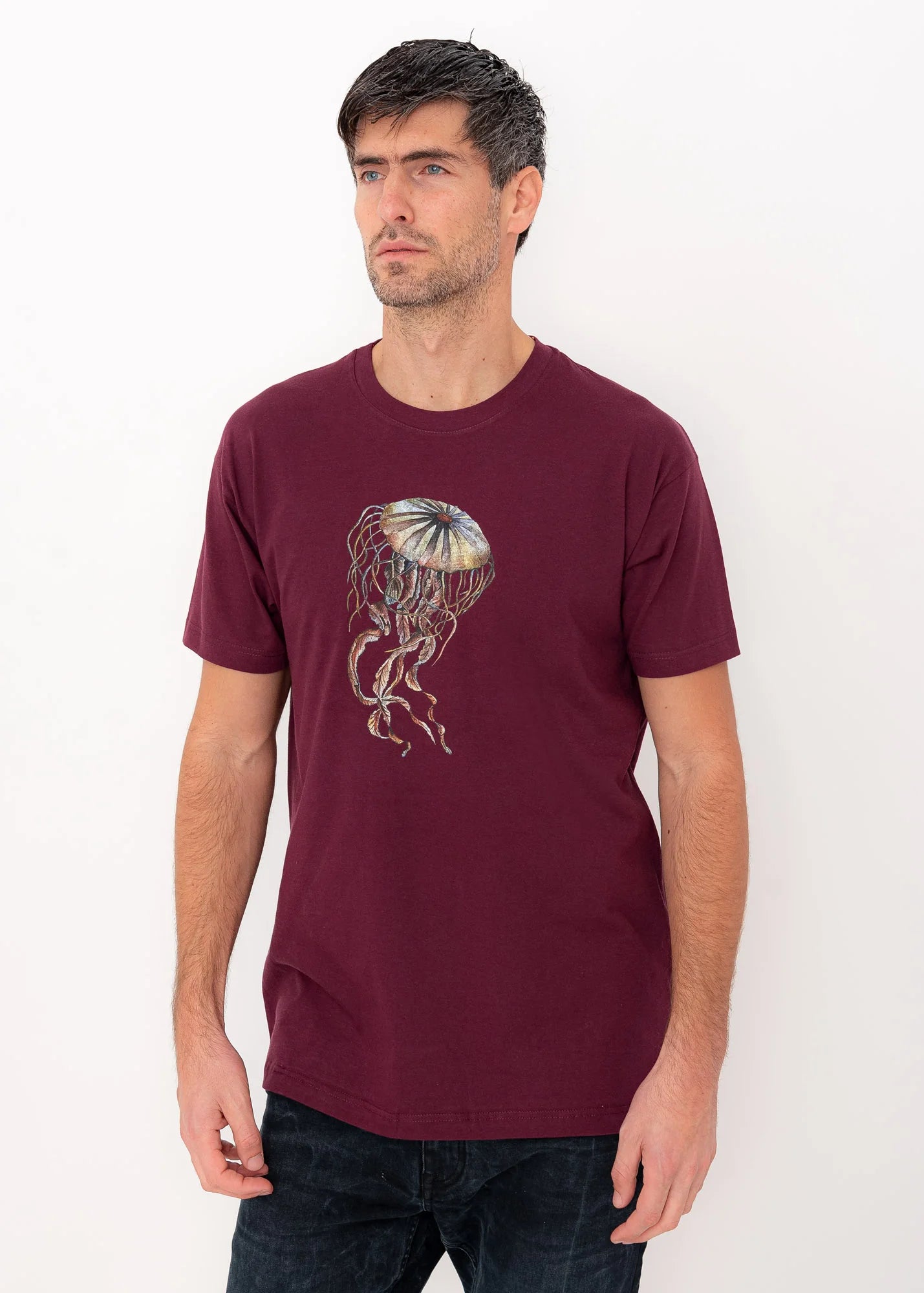 Gold Jellyfish - T-Shirts