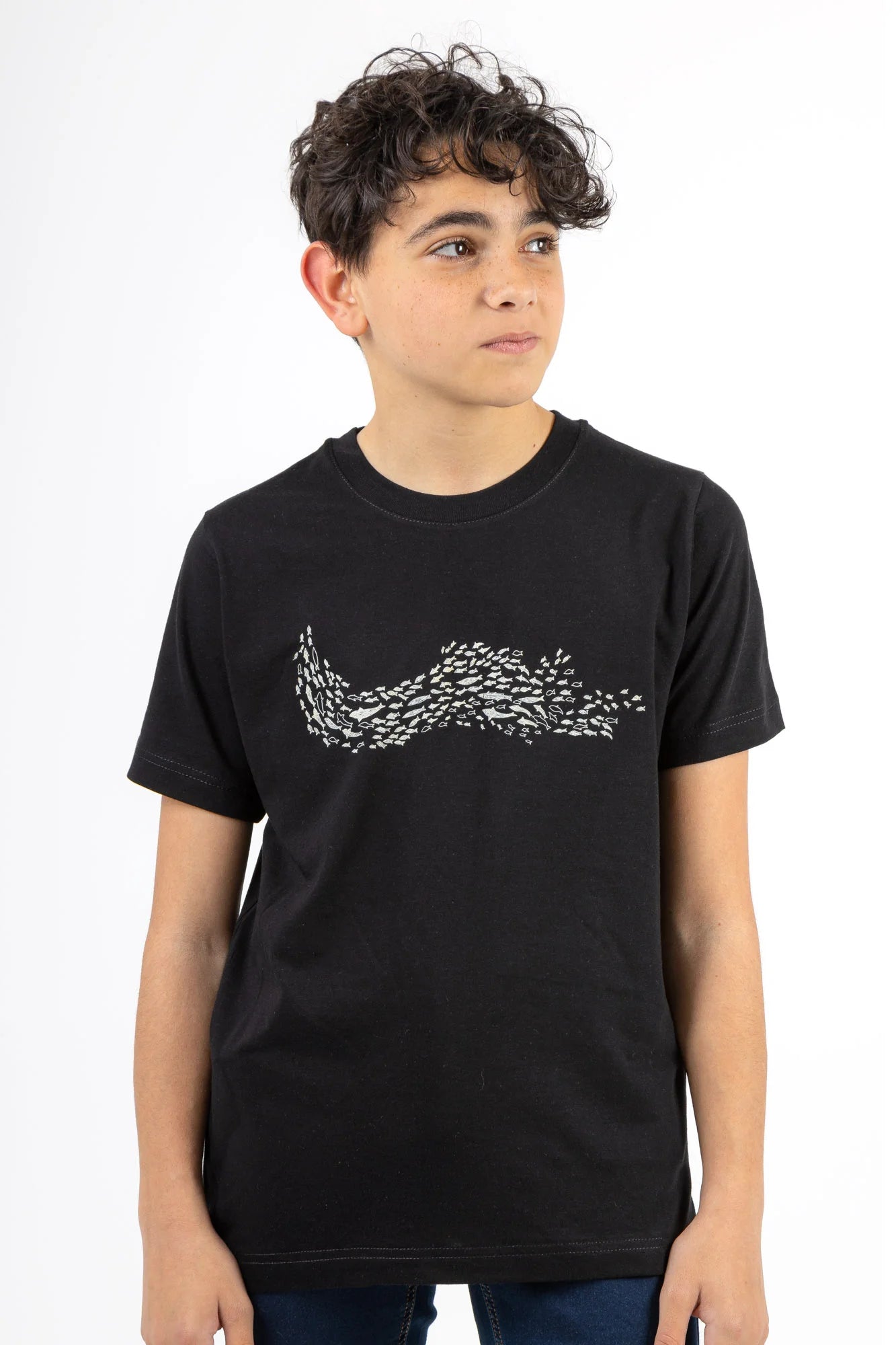 Wavy Fish - T-Shirts