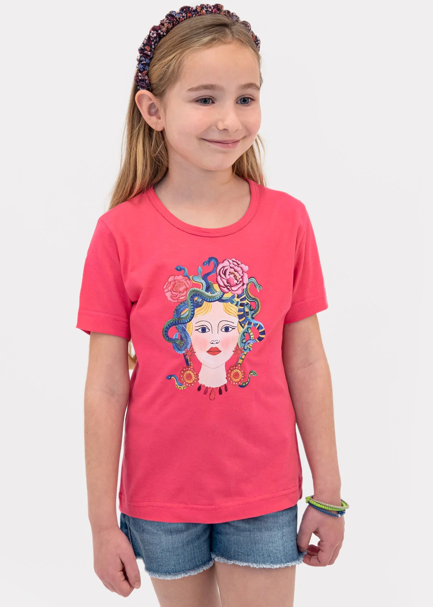 Colourful Medusa - T-Shirts