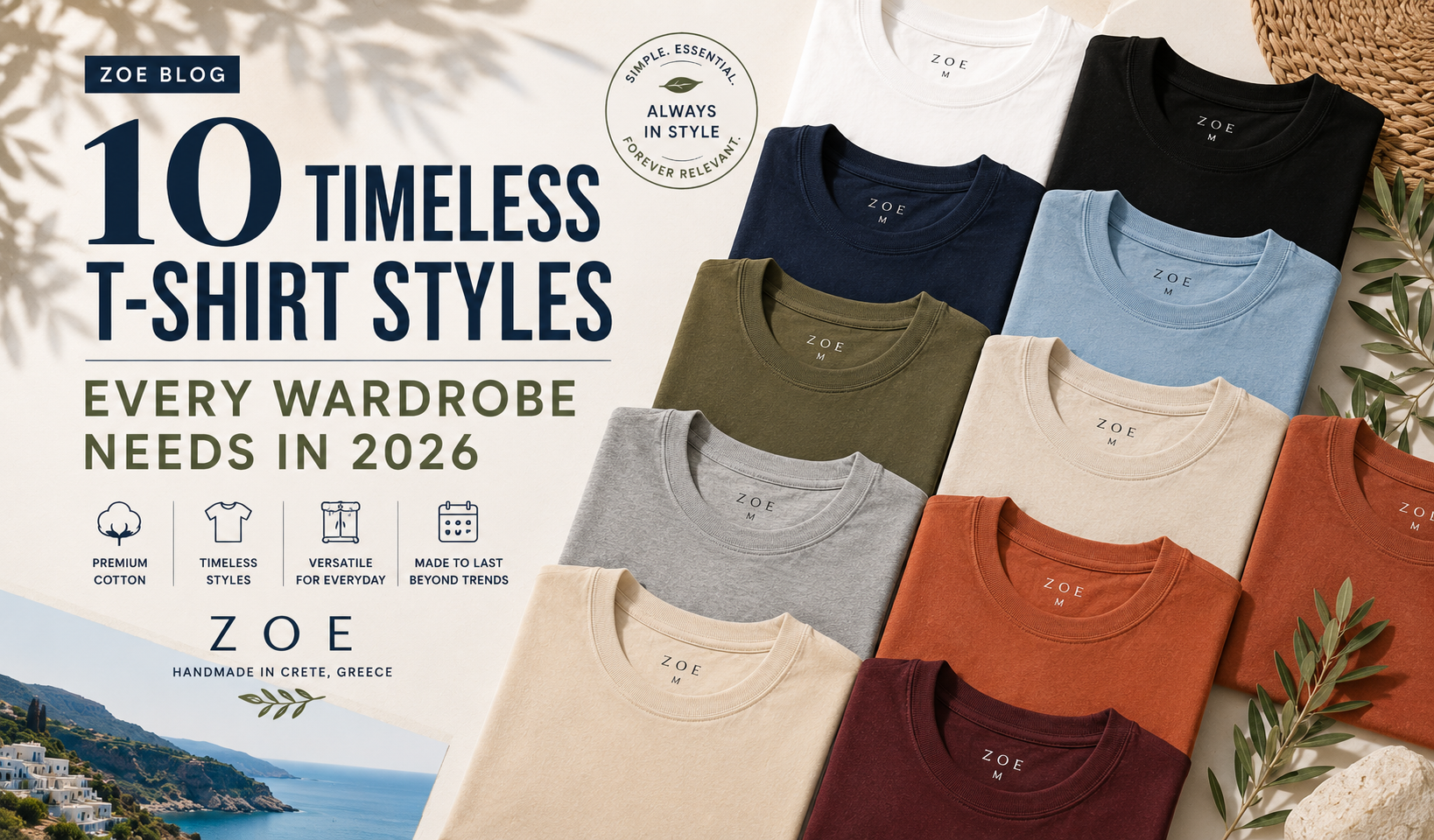10 Timeless T-Shirt Styles Every Wardrobe Needs in 2026