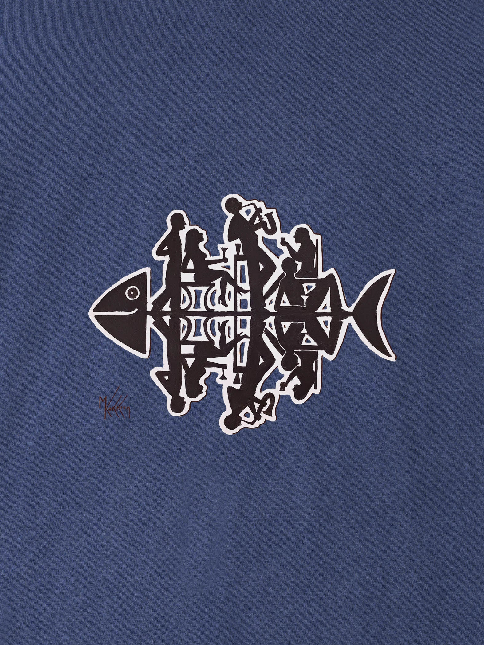 One fish …partying - Stonewashed T-Shirts
