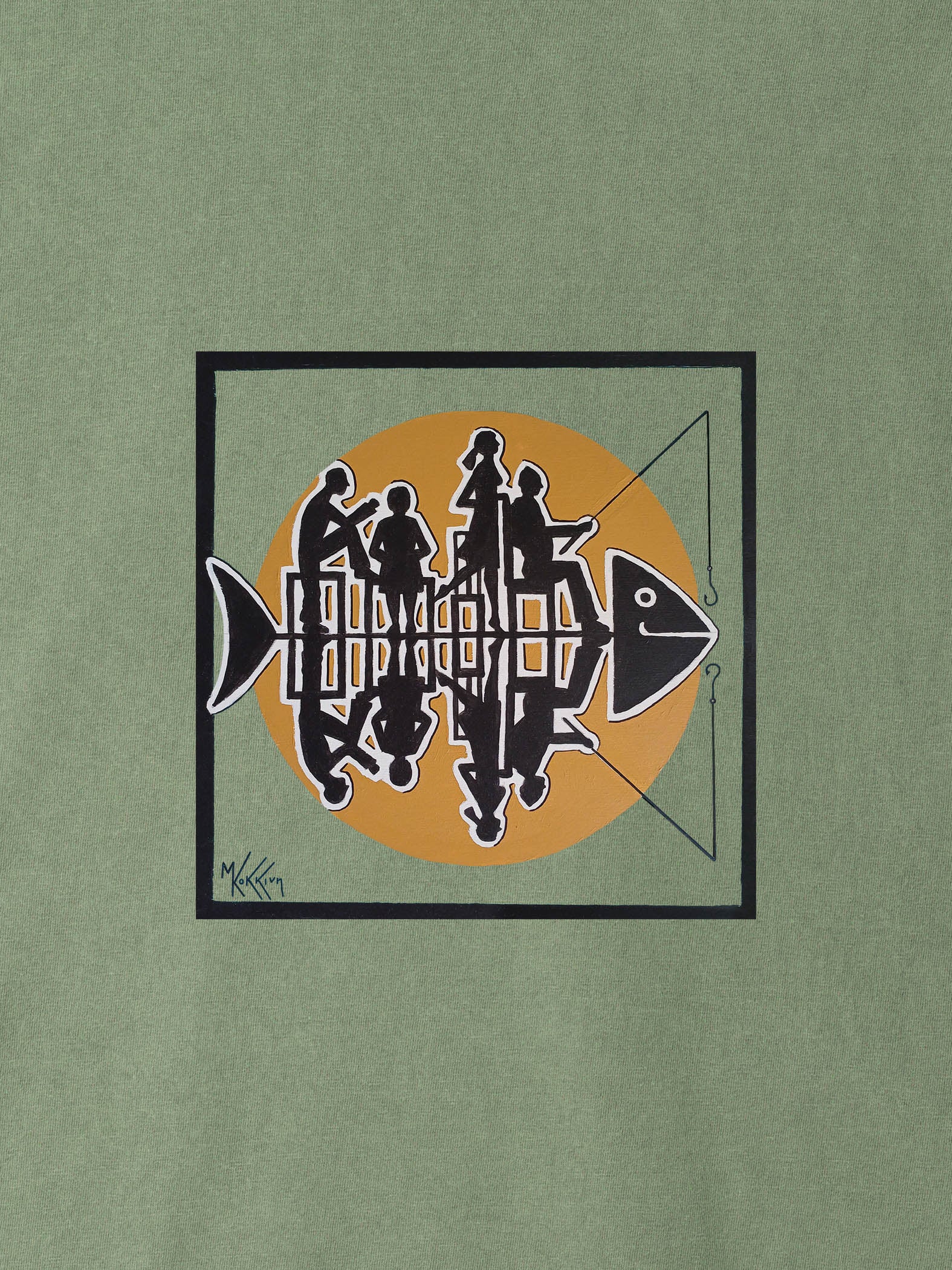 Waiting for the catch - Stonewashed T-Shirts