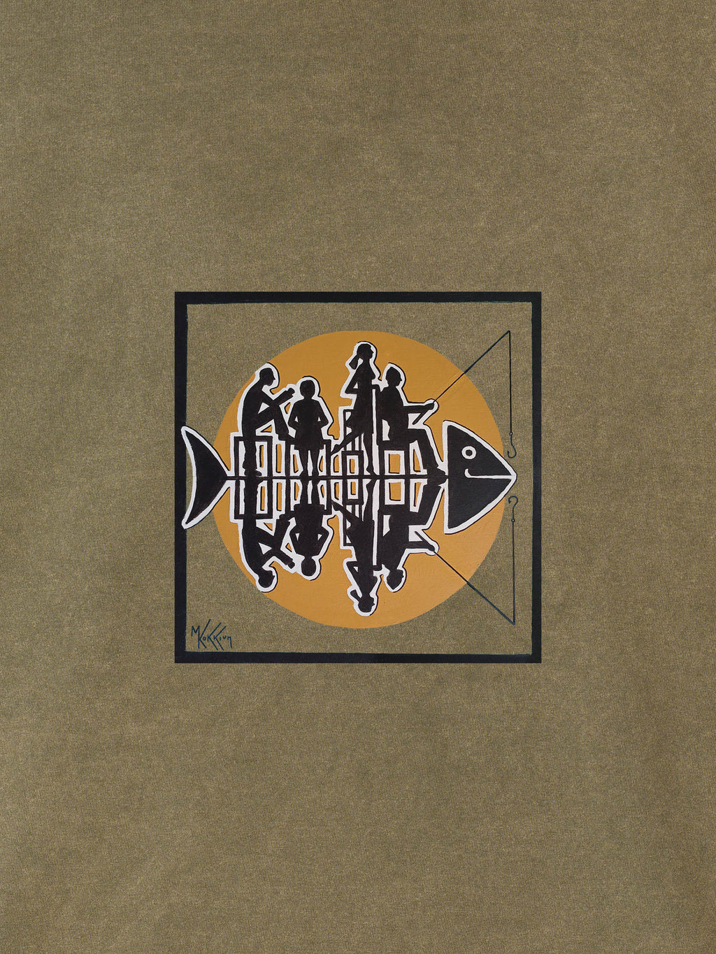 Waiting for the catch - Stonewashed T-Shirts