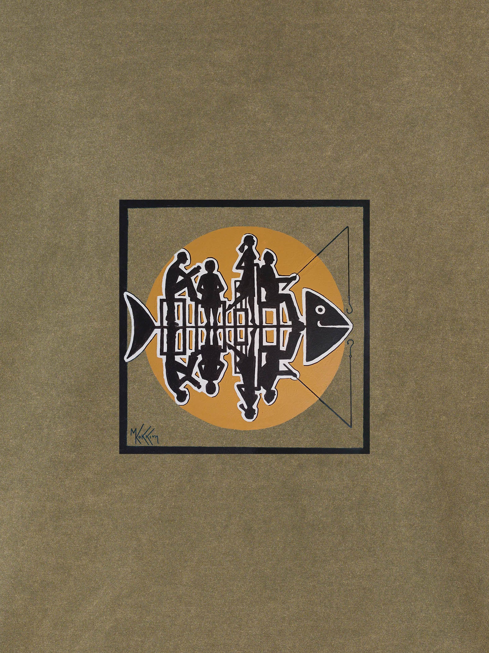 Waiting for the catch - Stonewashed T-Shirts