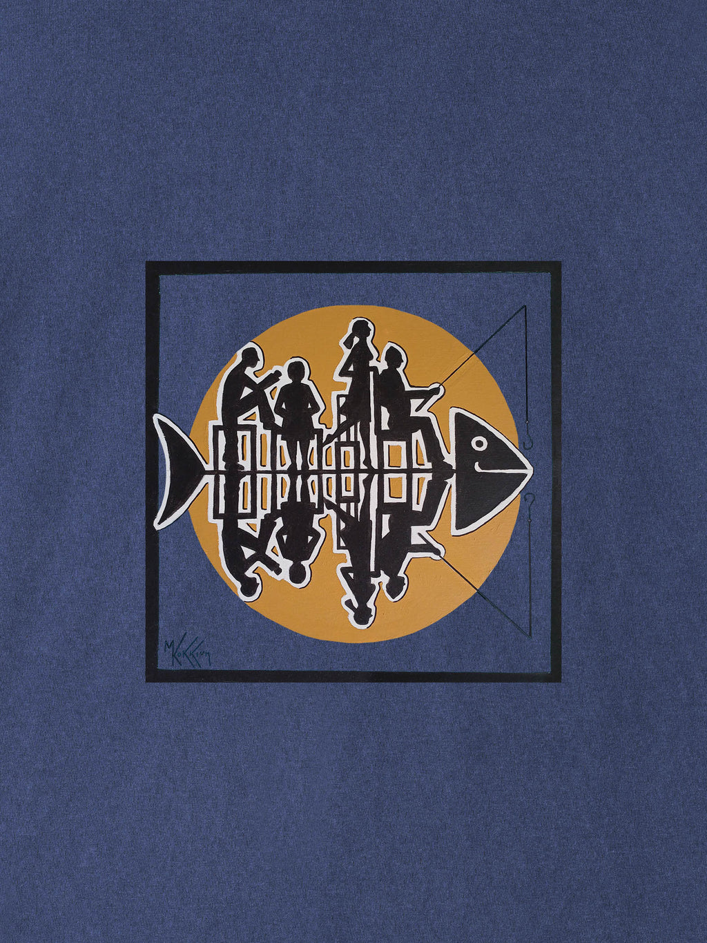 Waiting for the catch - Stonewashed T-Shirts