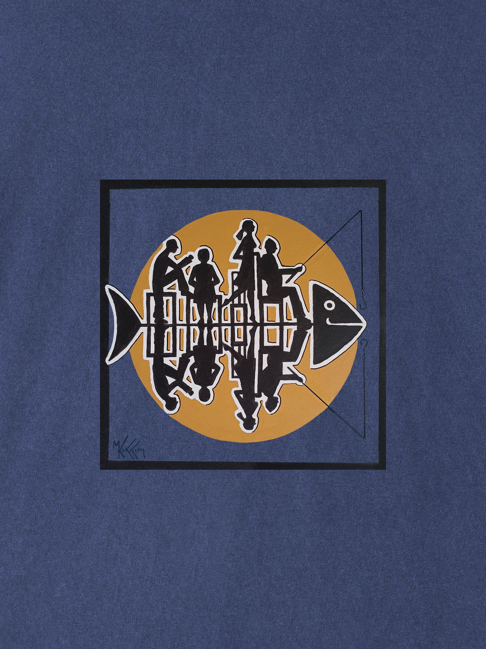 Waiting for the catch - Stonewashed T-Shirts