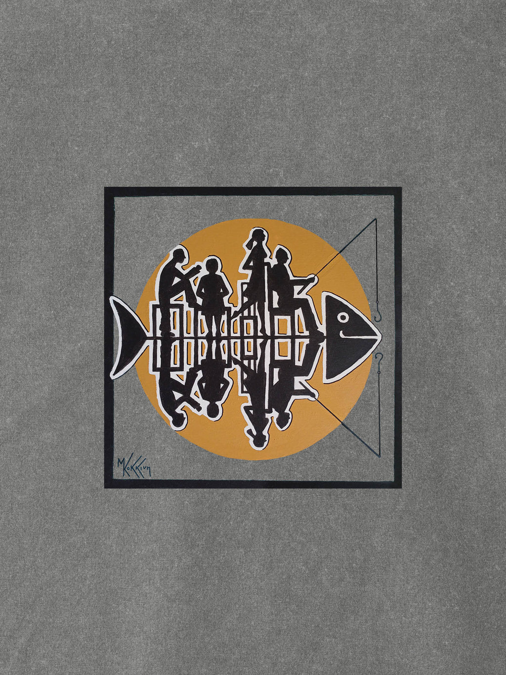 Waiting for the catch - Stonewashed T-Shirts