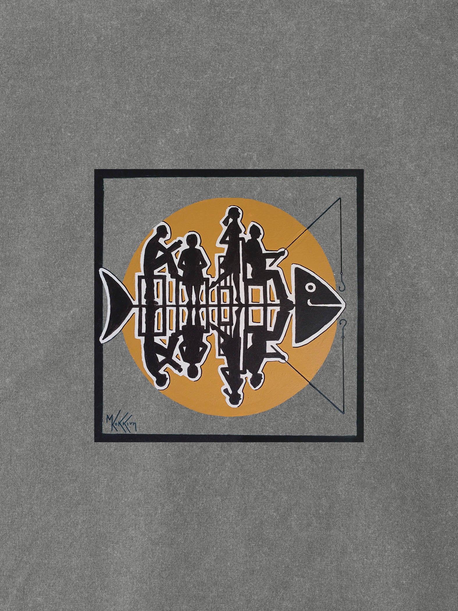 Waiting for the catch - Stonewashed T-Shirts