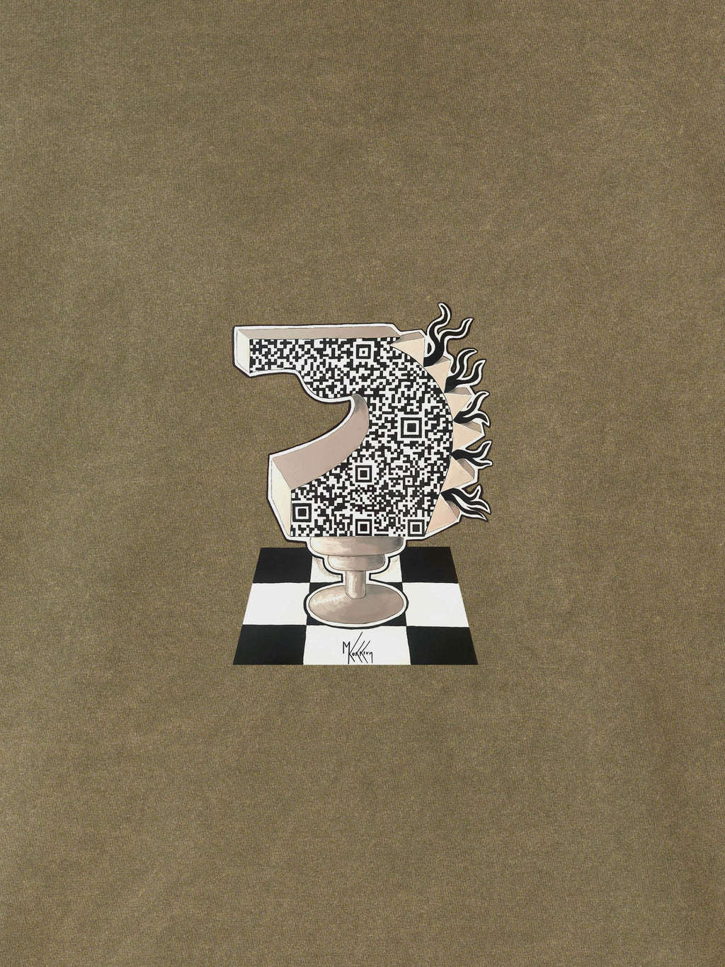 The letter 'Gamma' - Stonewashed T-Shirts