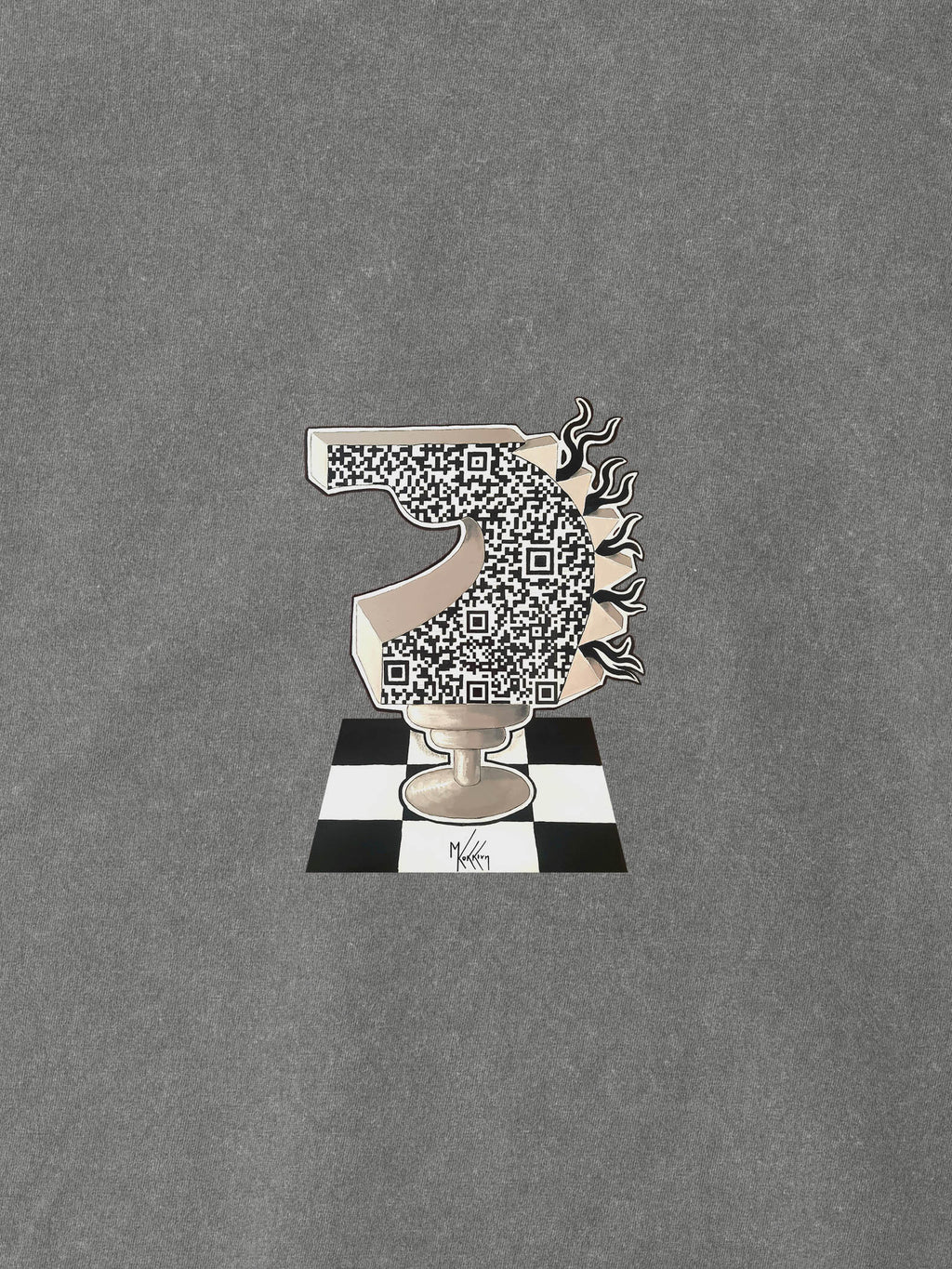 The letter 'Gamma' - Stonewashed T-Shirts