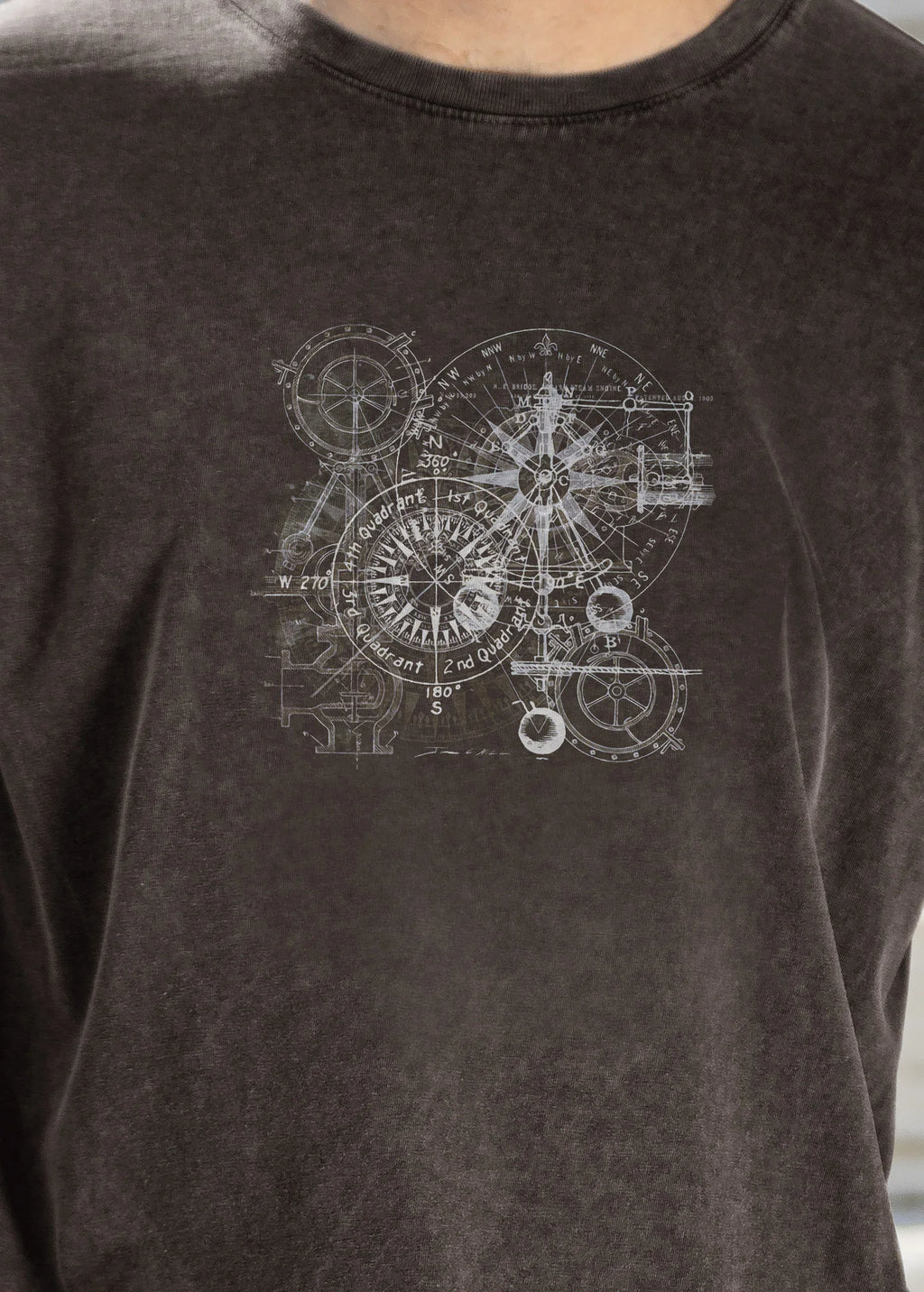 Compass Vintage - Stonewashed T-Shirts