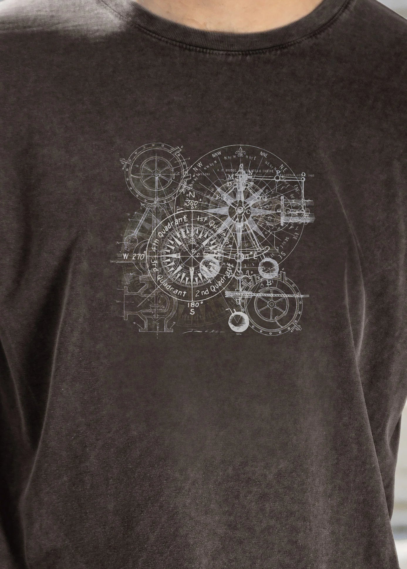 Compass Vintage - Stonewashed T-Shirts