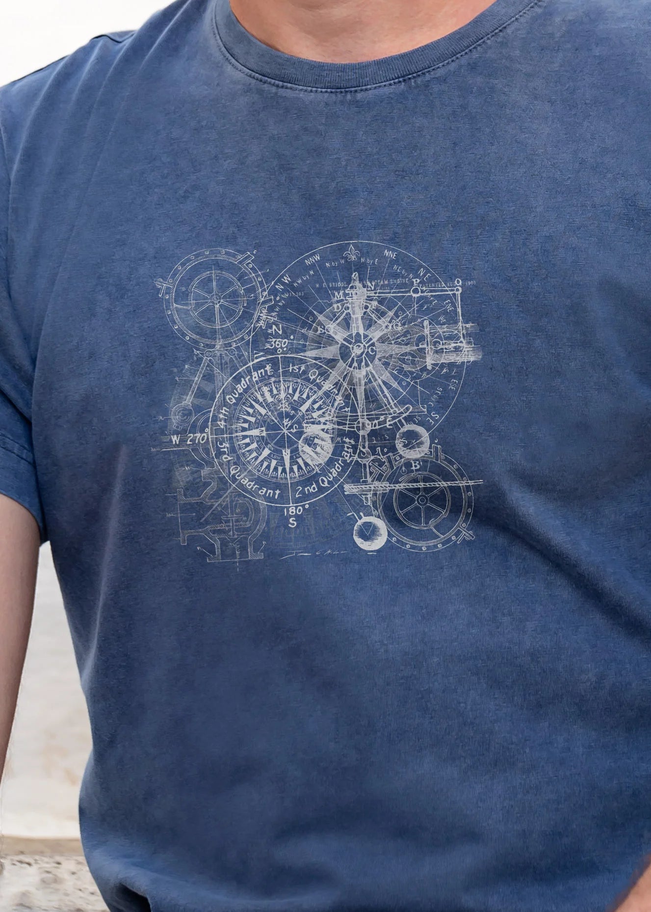 Compass Vintage - Stonewashed T-Shirts