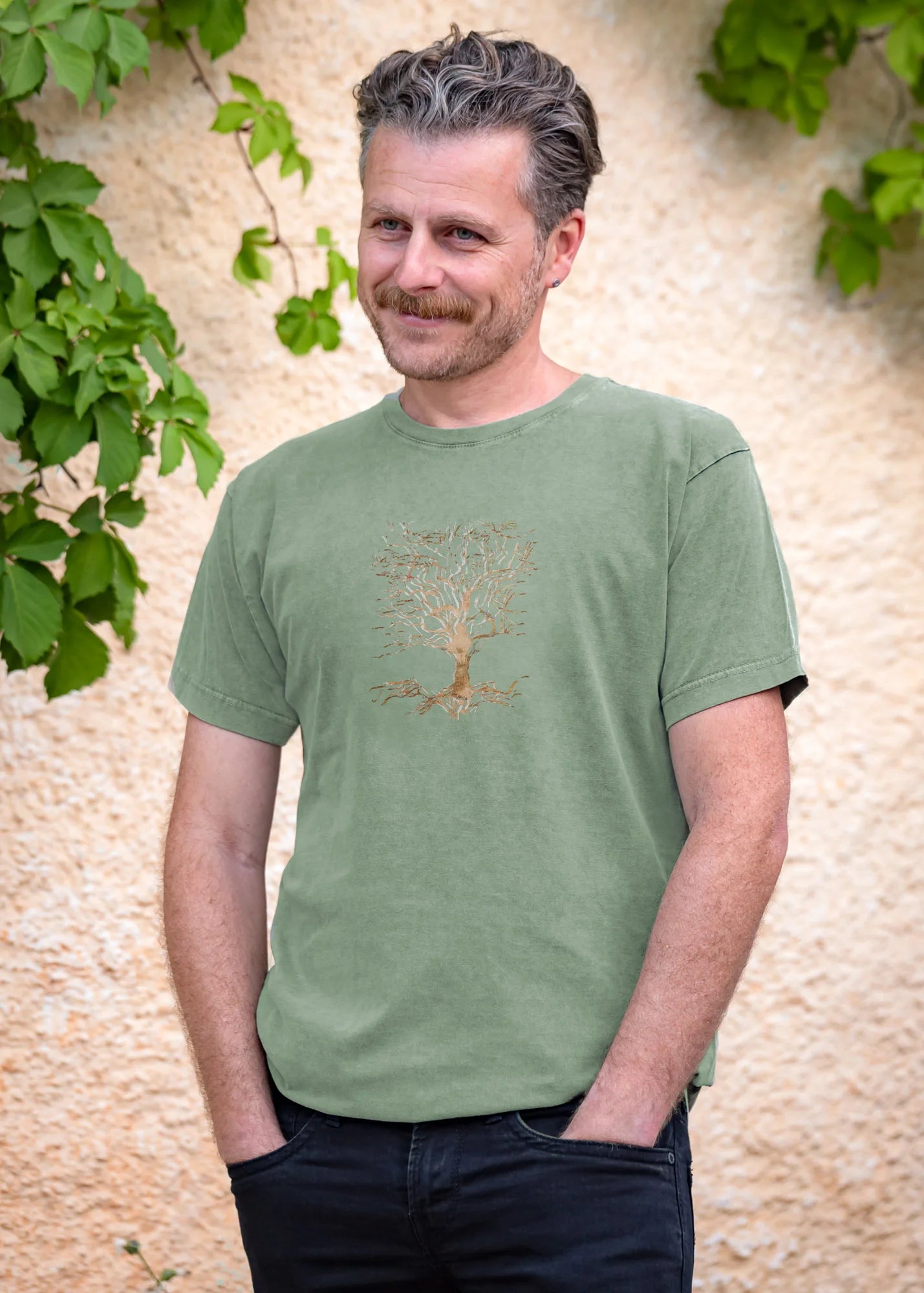 Sacred Tree - Stonewashed T-Shirts