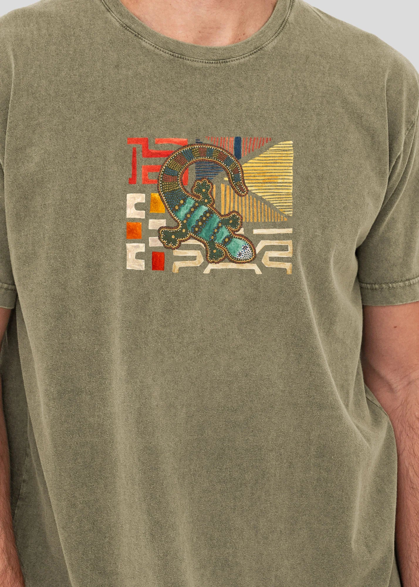 Ethnic Lizard - Stonewashed T-Shirts