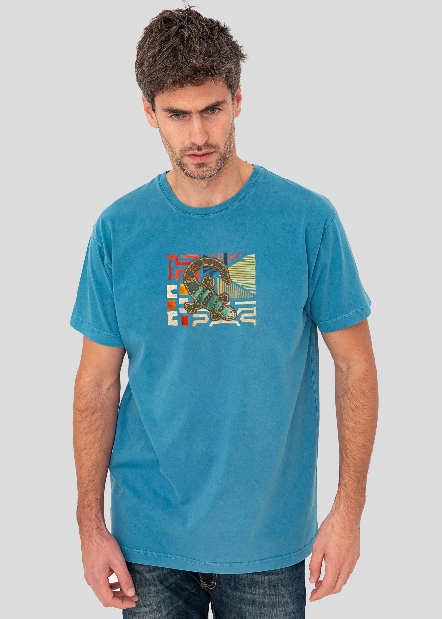 Ethnic Lizard - Stonewashed T-Shirts