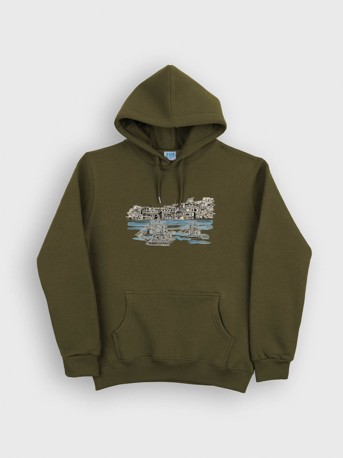 Harbor Town & Sailing Ships - Hoodies
