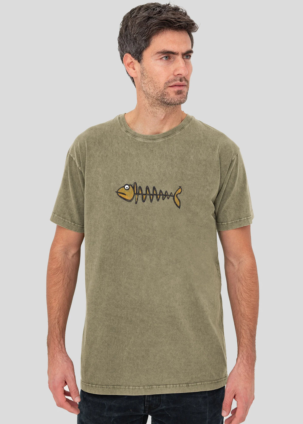 Fishbone Vibes - Stonewashed T-Shirts