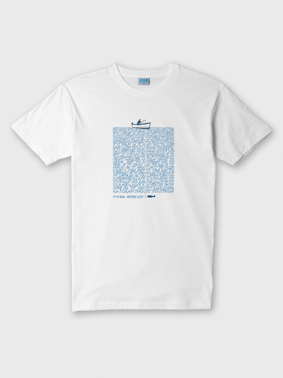 Of the Aegean - Odysseas Elytis Poetry Design - T-Shirts
