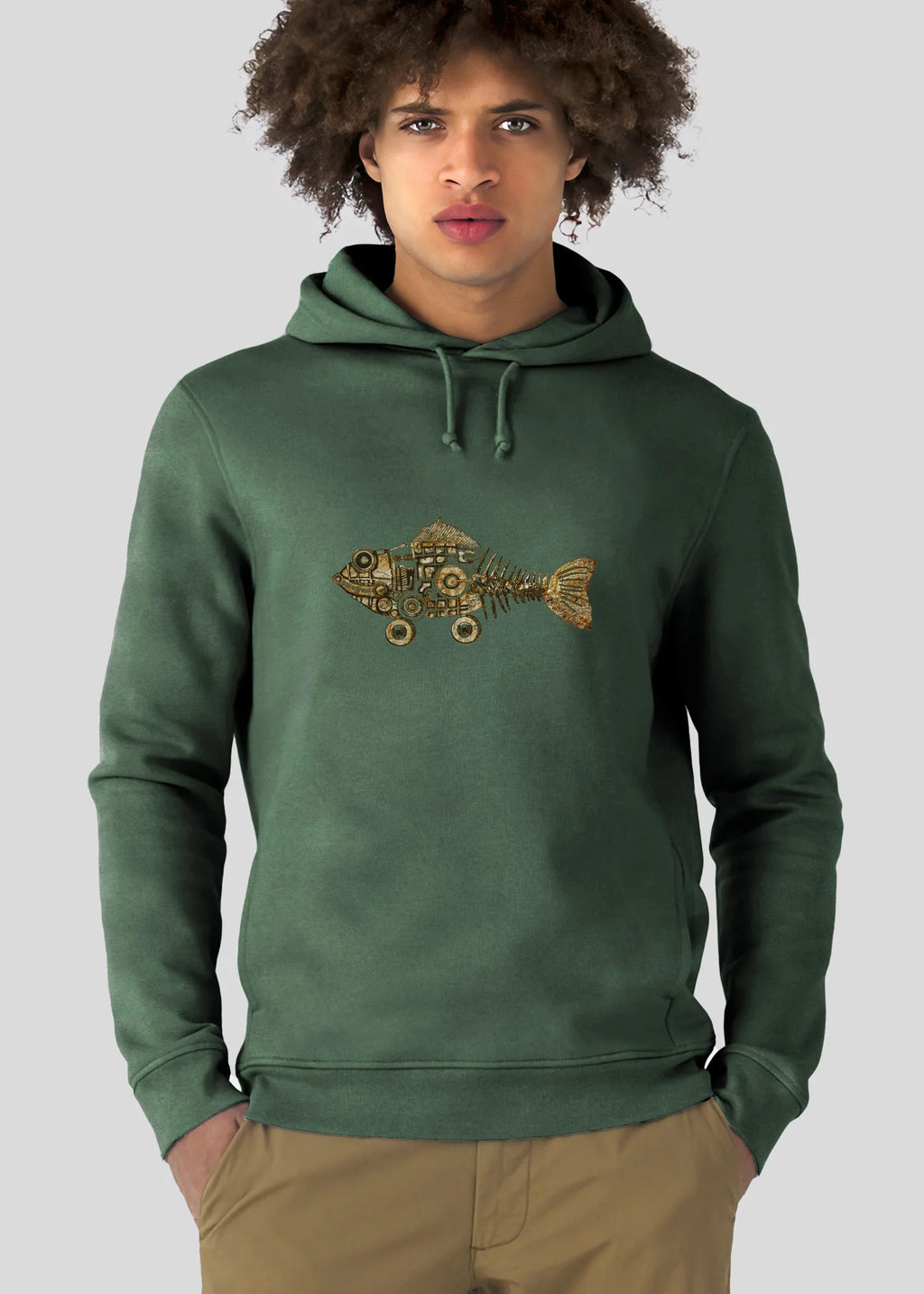 Golden gears of the Deep - Hoodies