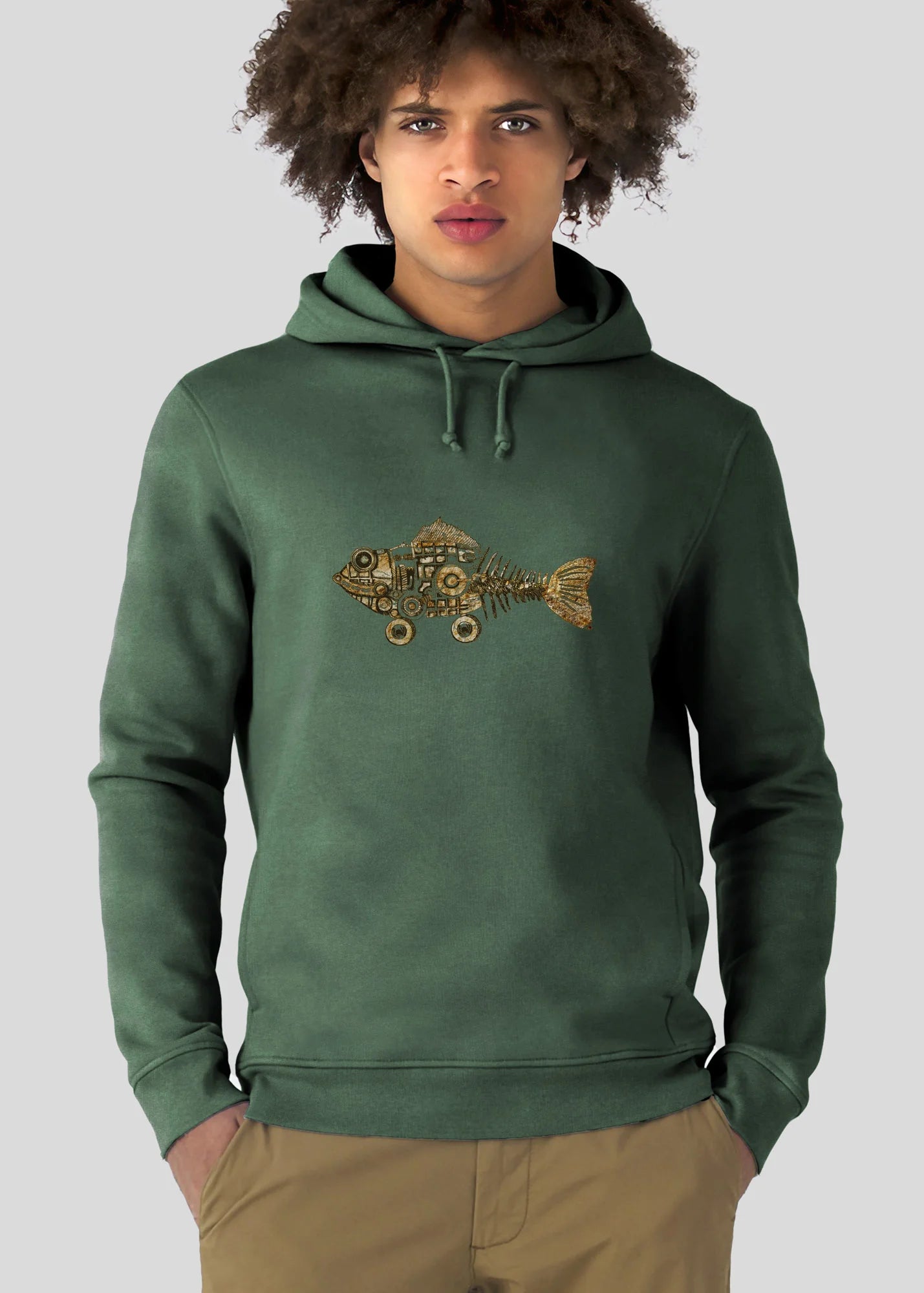 Golden gears of the Deep - Hoodies