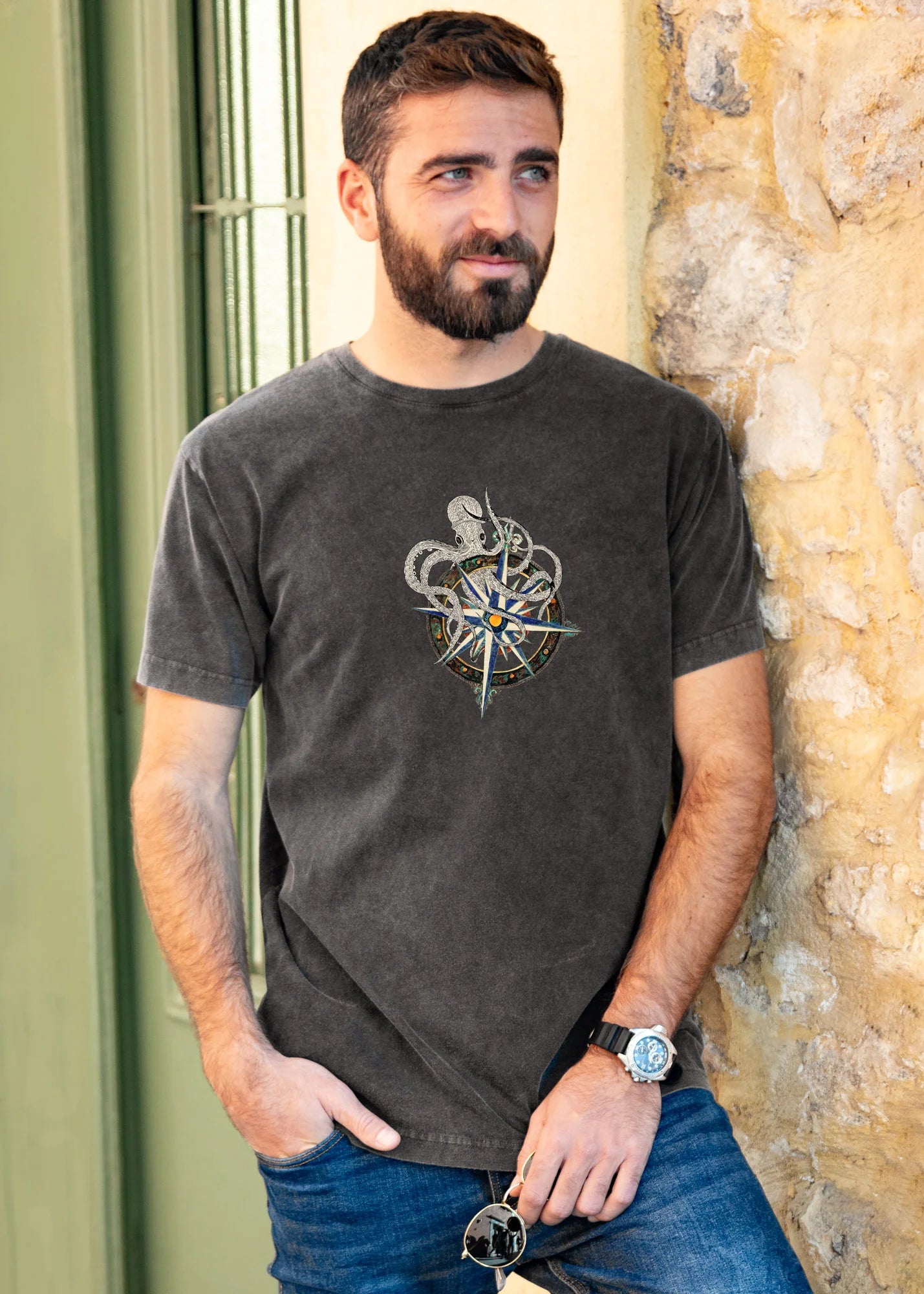 Ocean Navigator - Stonewashed T-Shirts