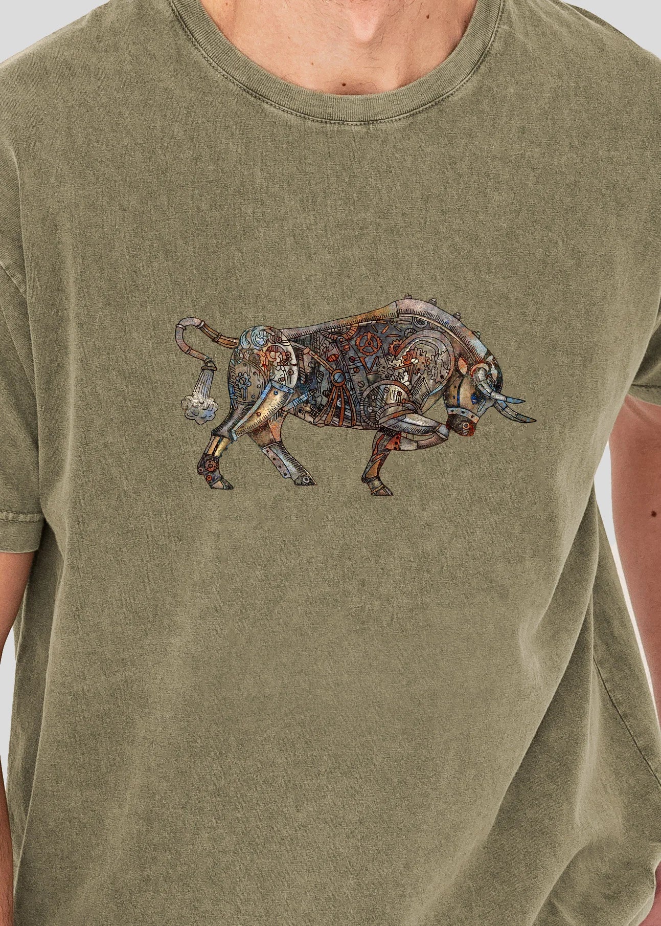 Mechanical charge - Stonewashed T-Shirts