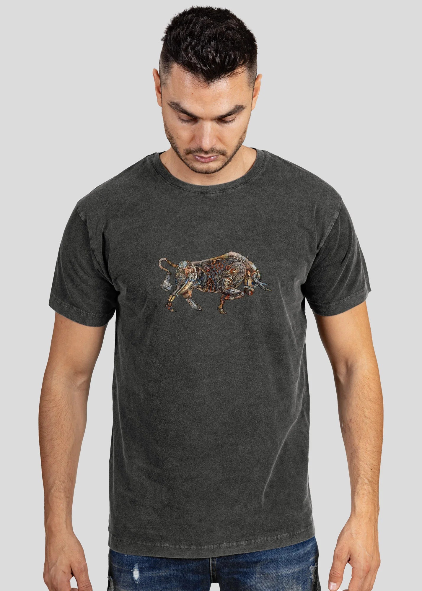 Mechanical charge - Stonewashed T-Shirts