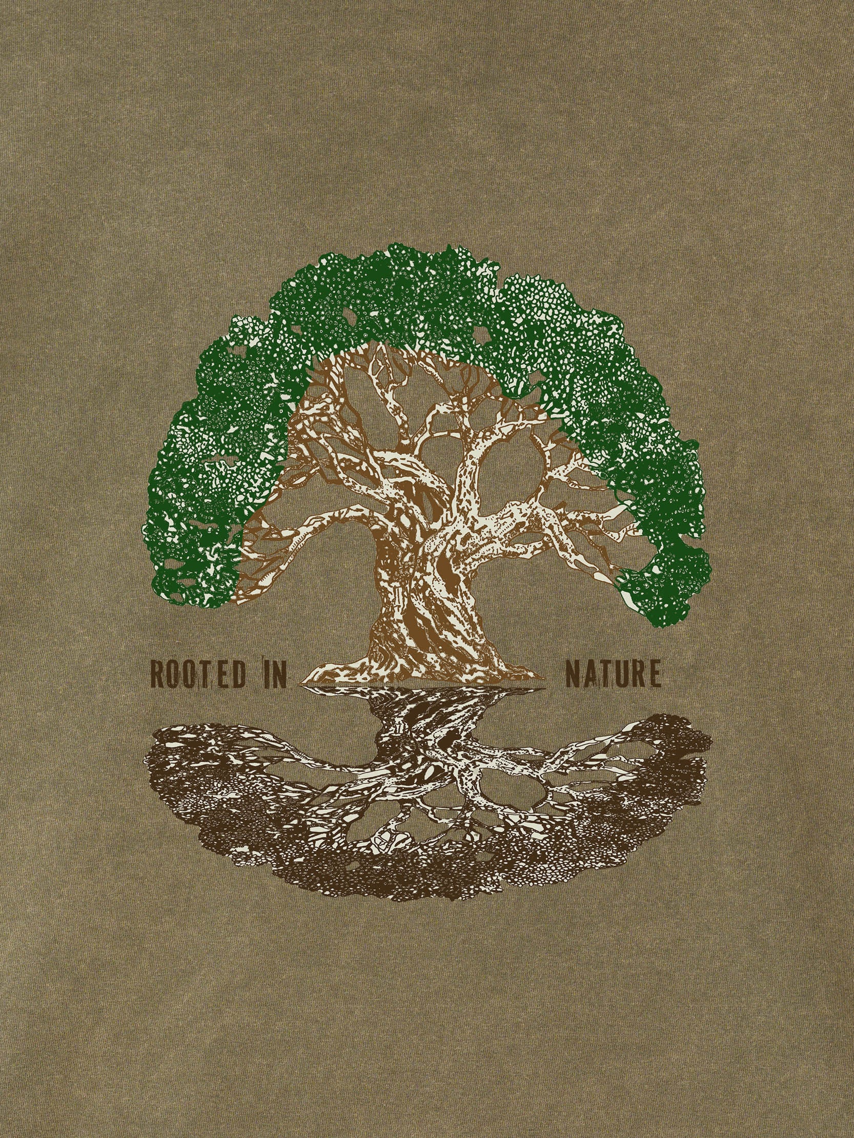 Σχέδιο Ελιάς / Ελαιόδεντρο Φύσης - Μπλούζες Πετροπλυμένες