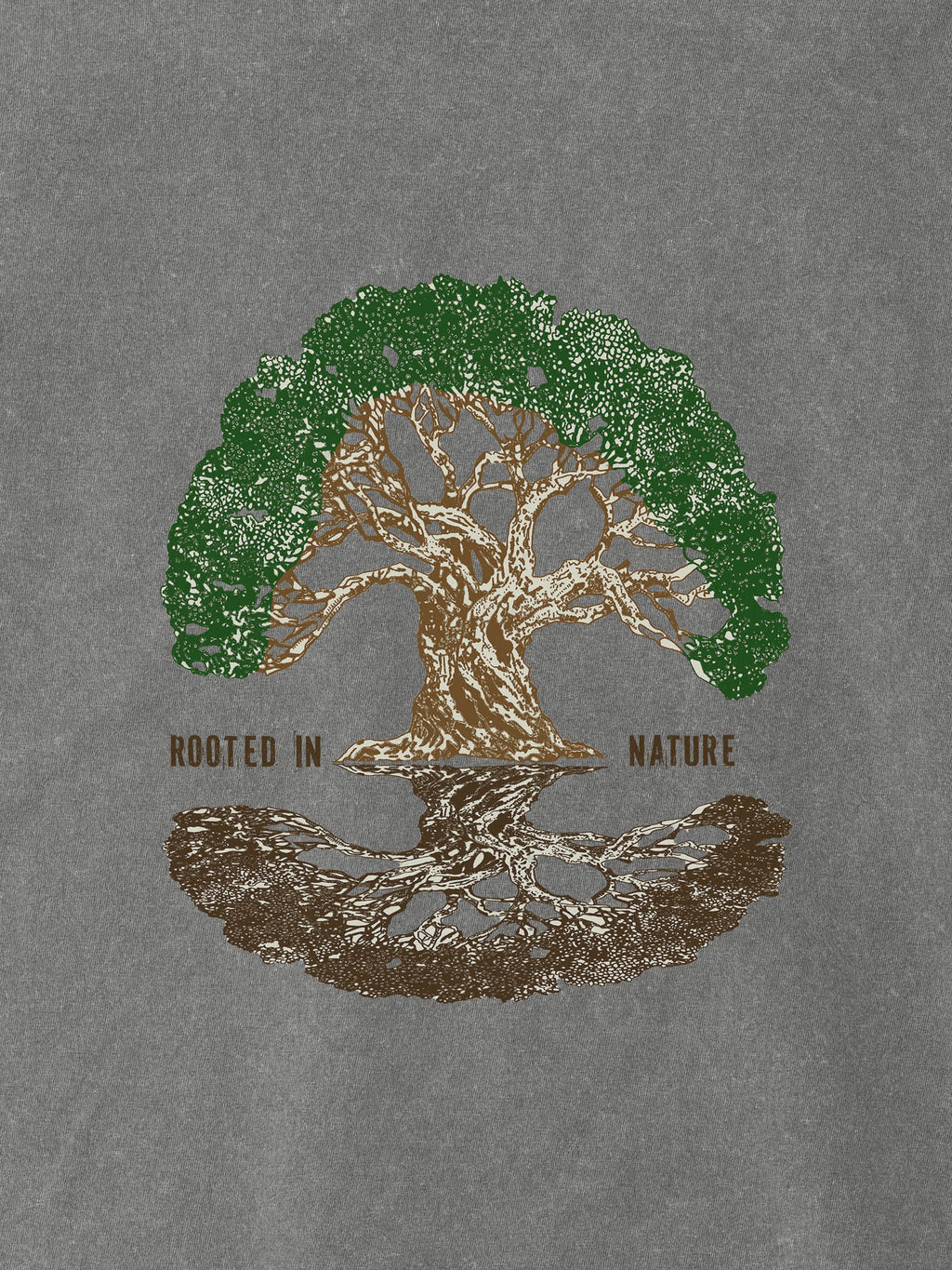 Olive Tree Nature - Stonewashed T-Shirts