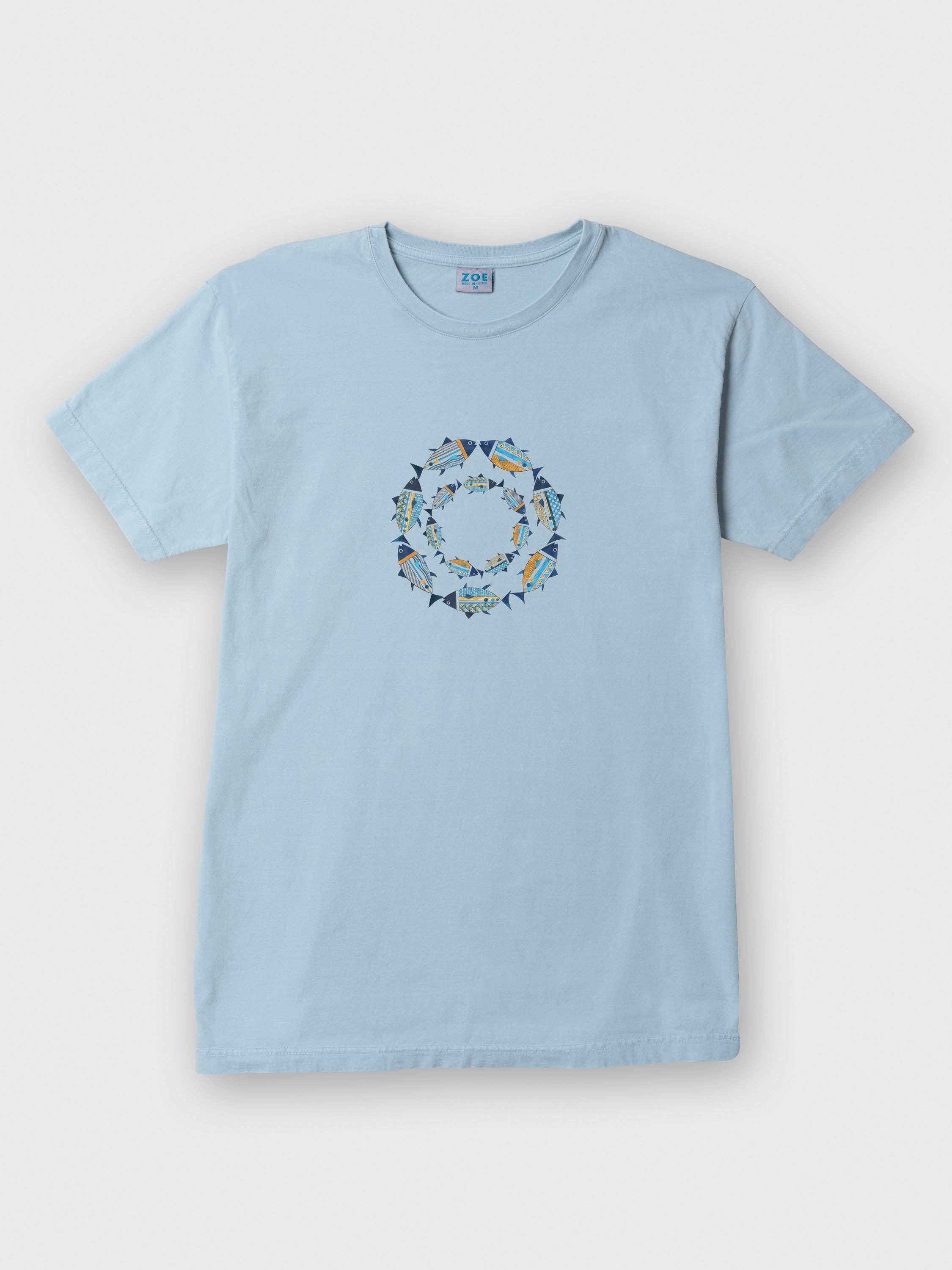 Μεσογειακό Μάνταλα με Ψάρια - Μπλούζες Πετροπλυμένες