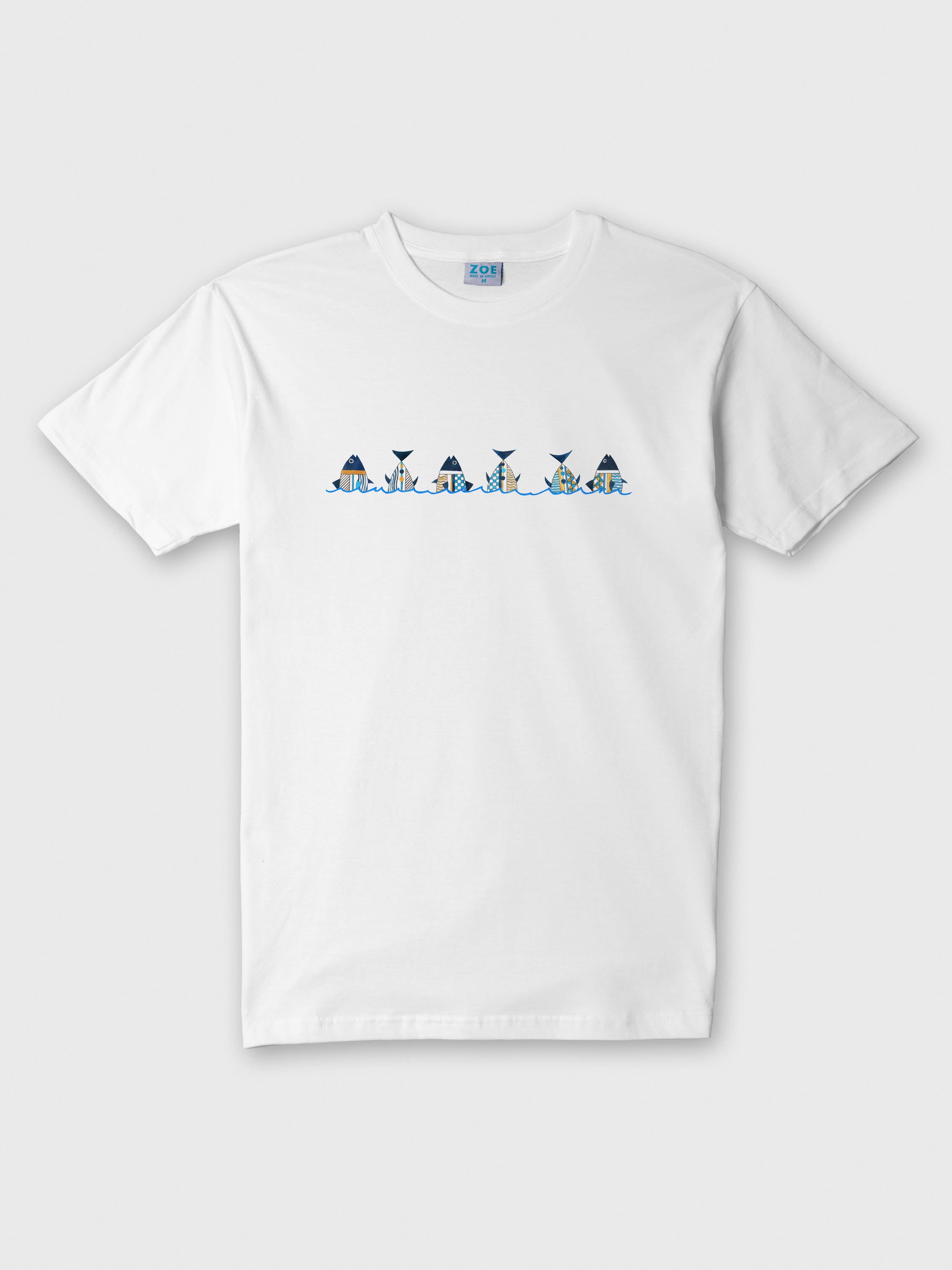 Πανοραμικό Σχέδιο Παραθαλάσσιου Χωριού - Μπλούζες