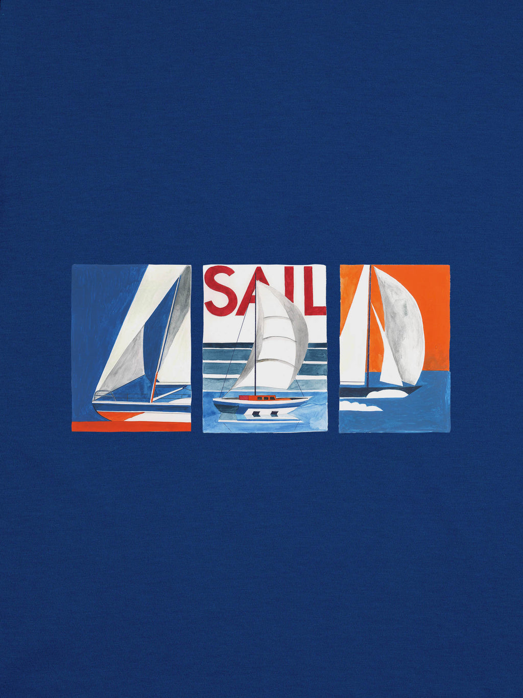 SAIL με Ιστιοπλοϊκά (Τρίπτυχο) - Μπλούζες