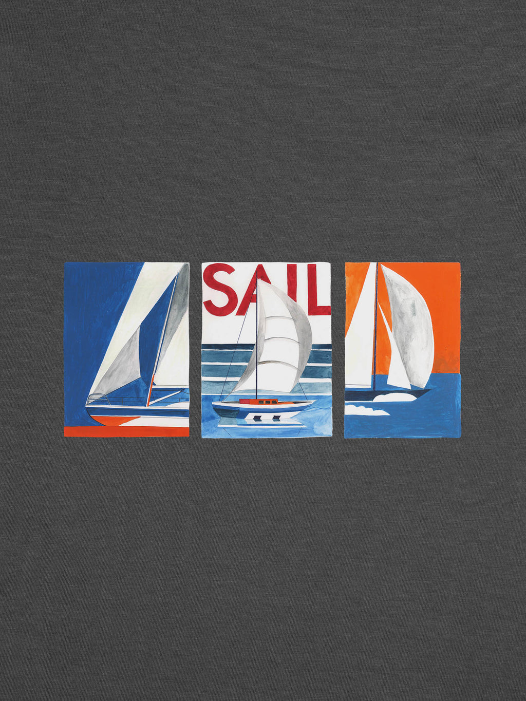 SAIL με Ιστιοπλοϊκά (Τρίπτυχο) - Μπλούζες