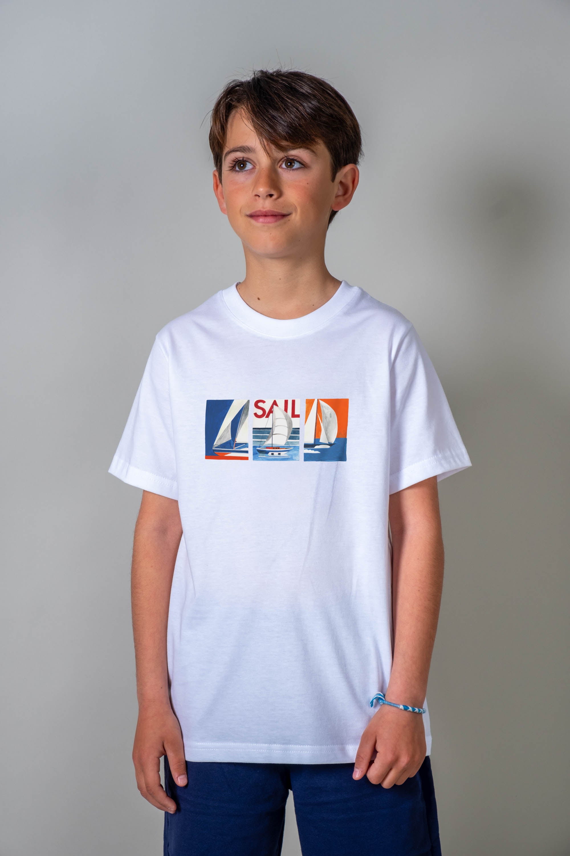 SAIL με Ιστιοπλοϊκά (Τρίπτυχο) - Μπλούζες