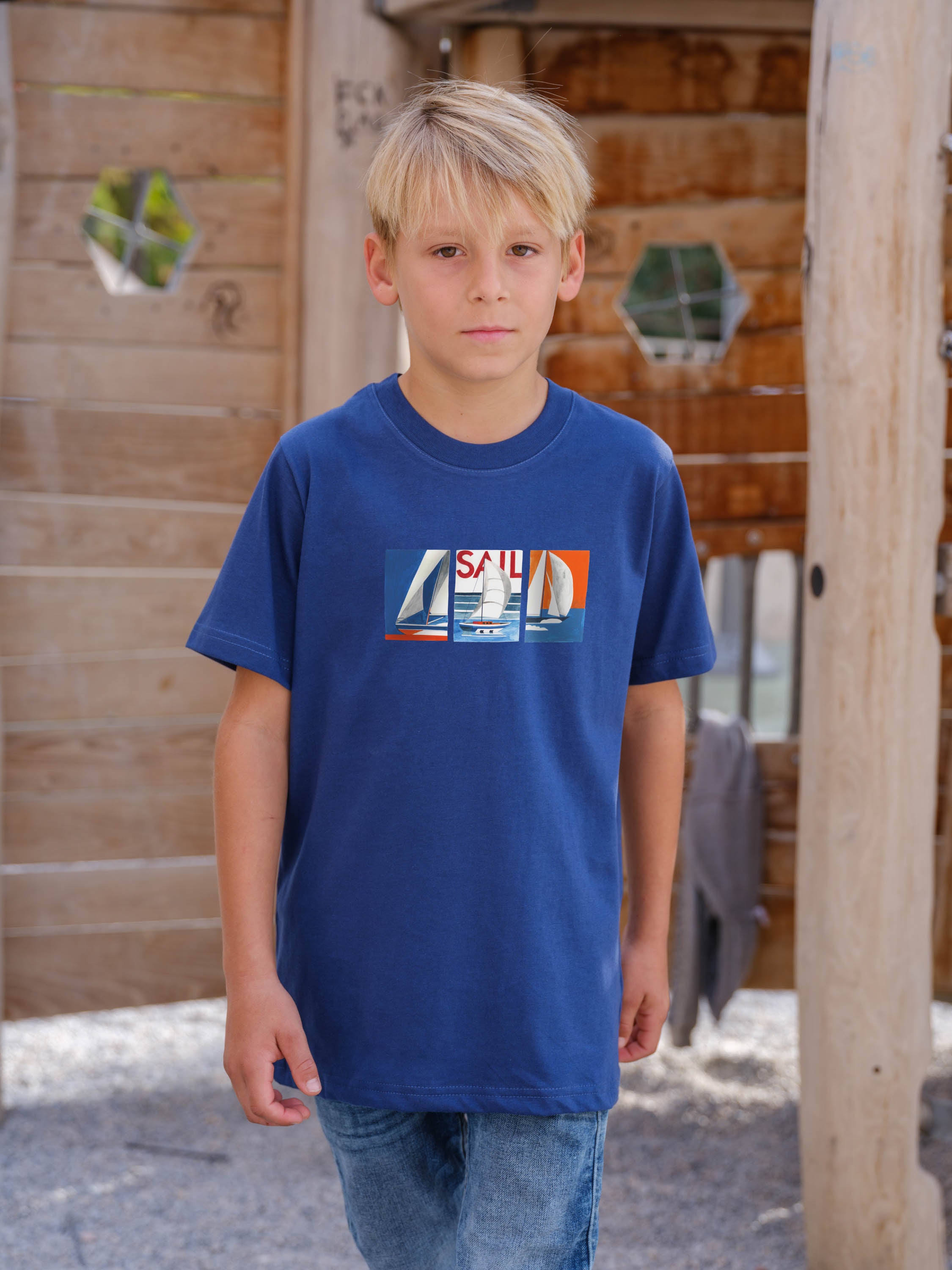 SAIL με Ιστιοπλοϊκά (Τρίπτυχο) - Μπλούζες