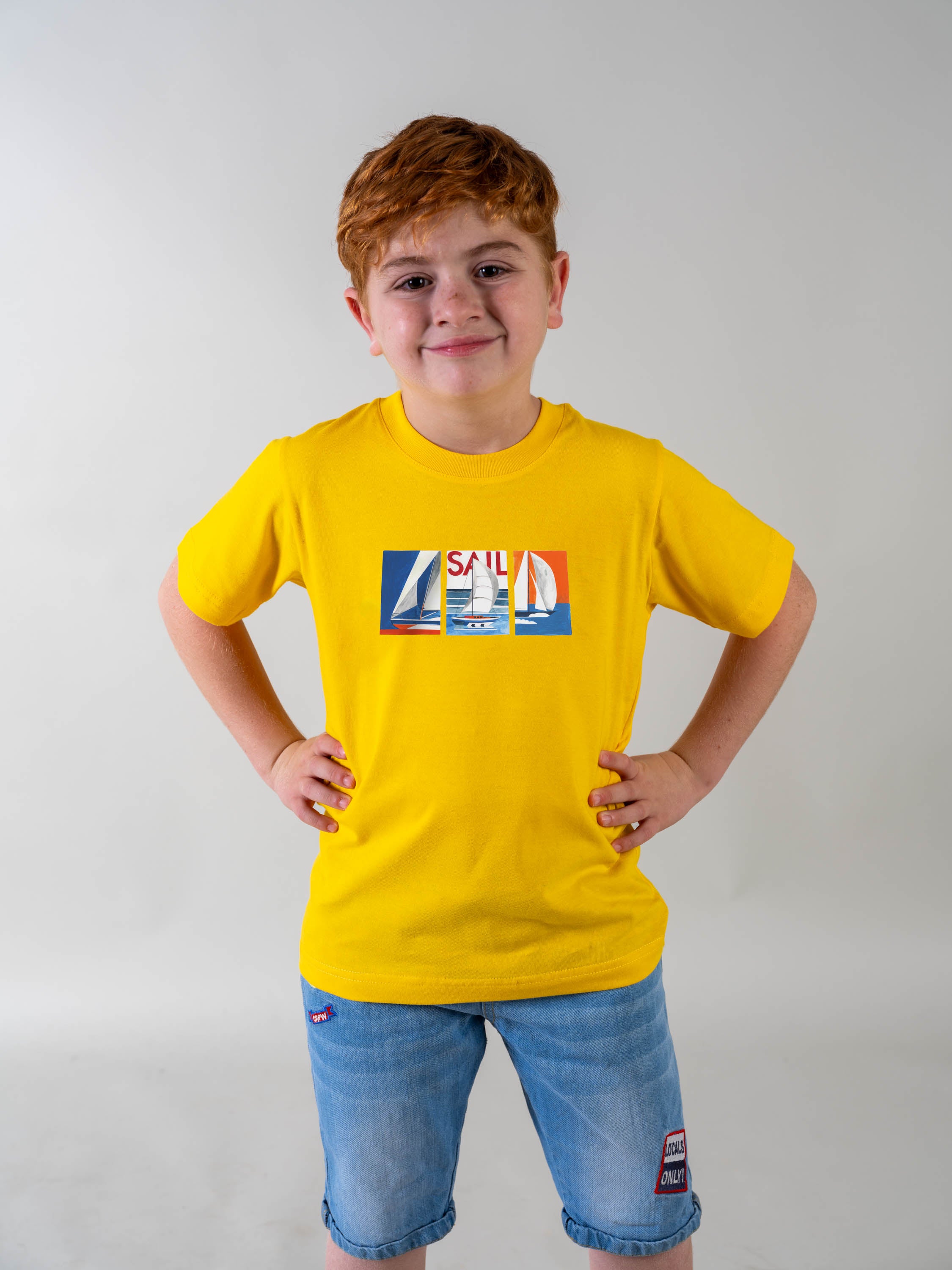 SAIL με Ιστιοπλοϊκά (Τρίπτυχο) - Μπλούζες