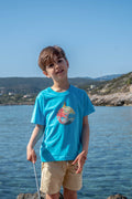Octopus Moon Ocean - T-Shirts