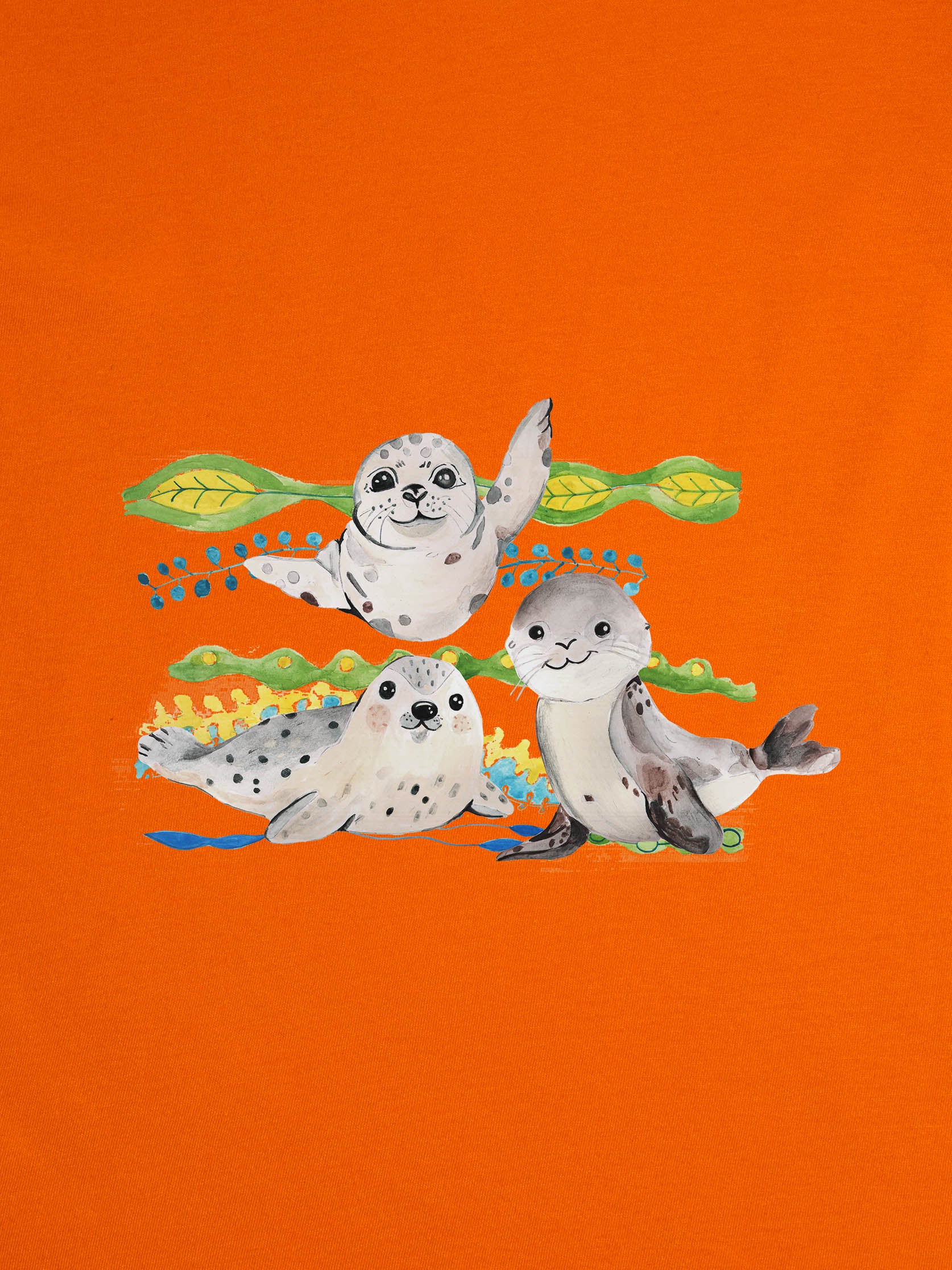 Χαριτωμένες Φώκιες Θαλάσσιο Σχέδιο - Μπλούζες