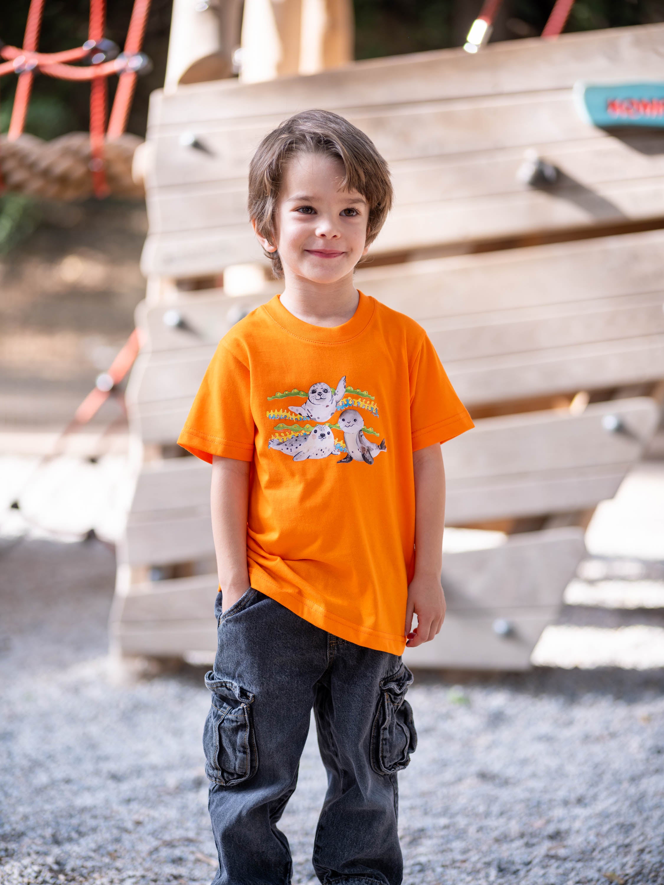 Χαριτωμένες Φώκιες Θαλάσσιο Σχέδιο - Μπλούζες