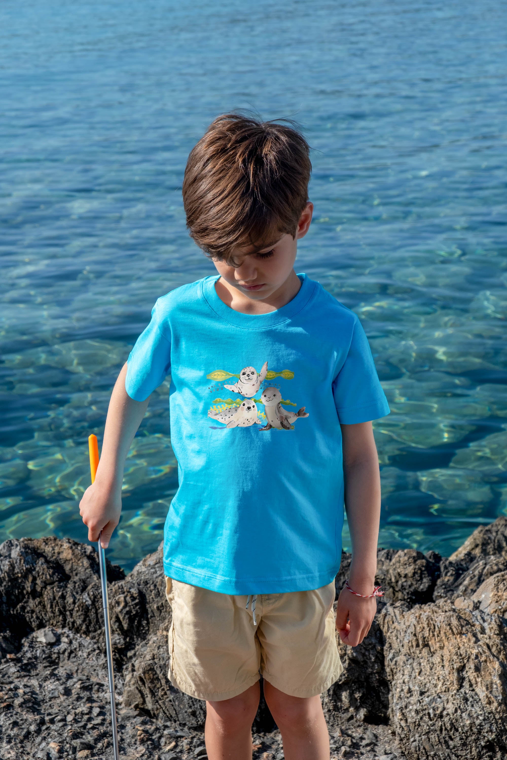 Χαριτωμένες Φώκιες Θαλάσσιο Σχέδιο - Μπλούζες