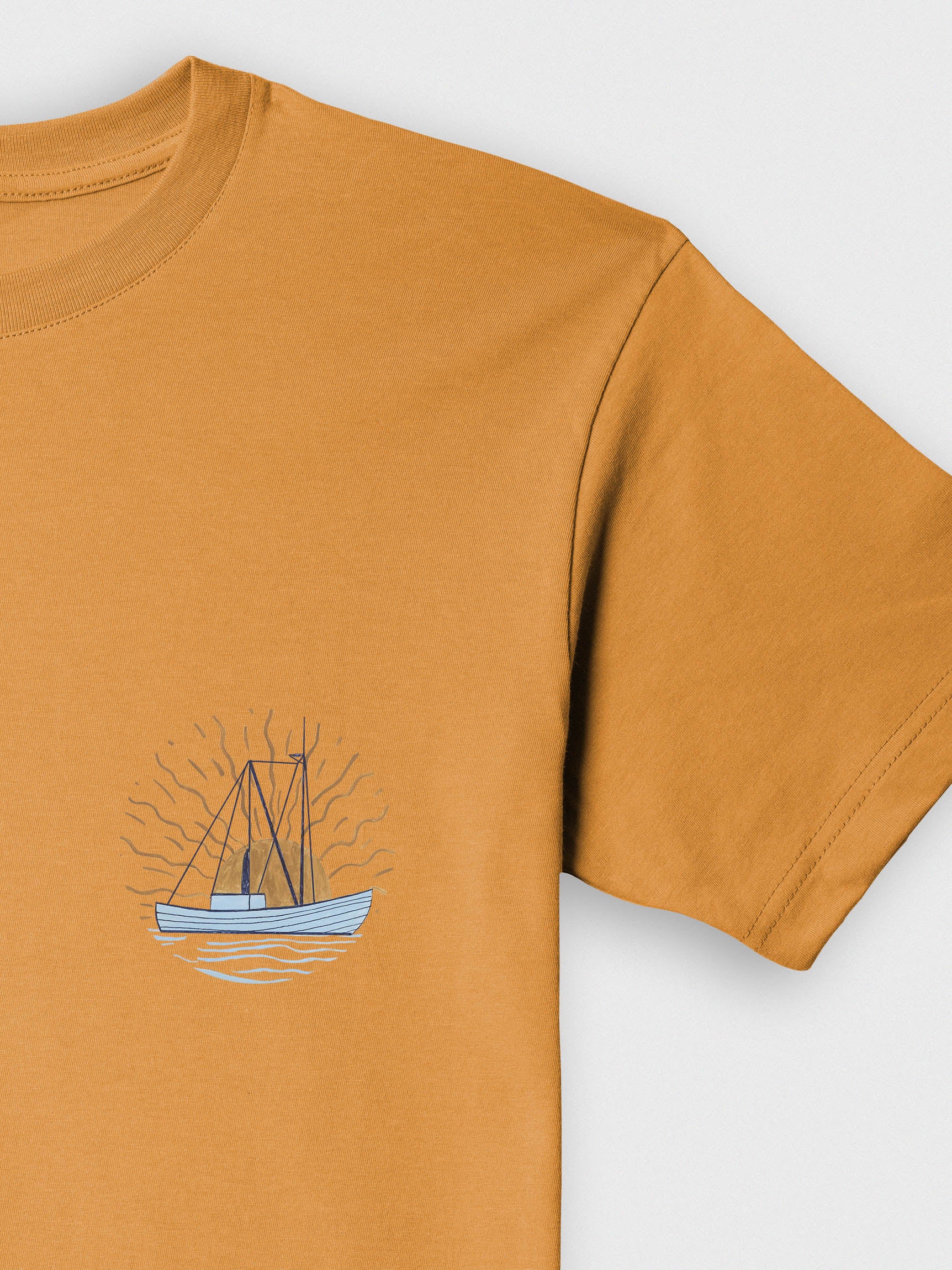 Καλλιτεχνικό Σχέδιο Ιστιοπλοϊκό & Κύματα - Μπλούζες