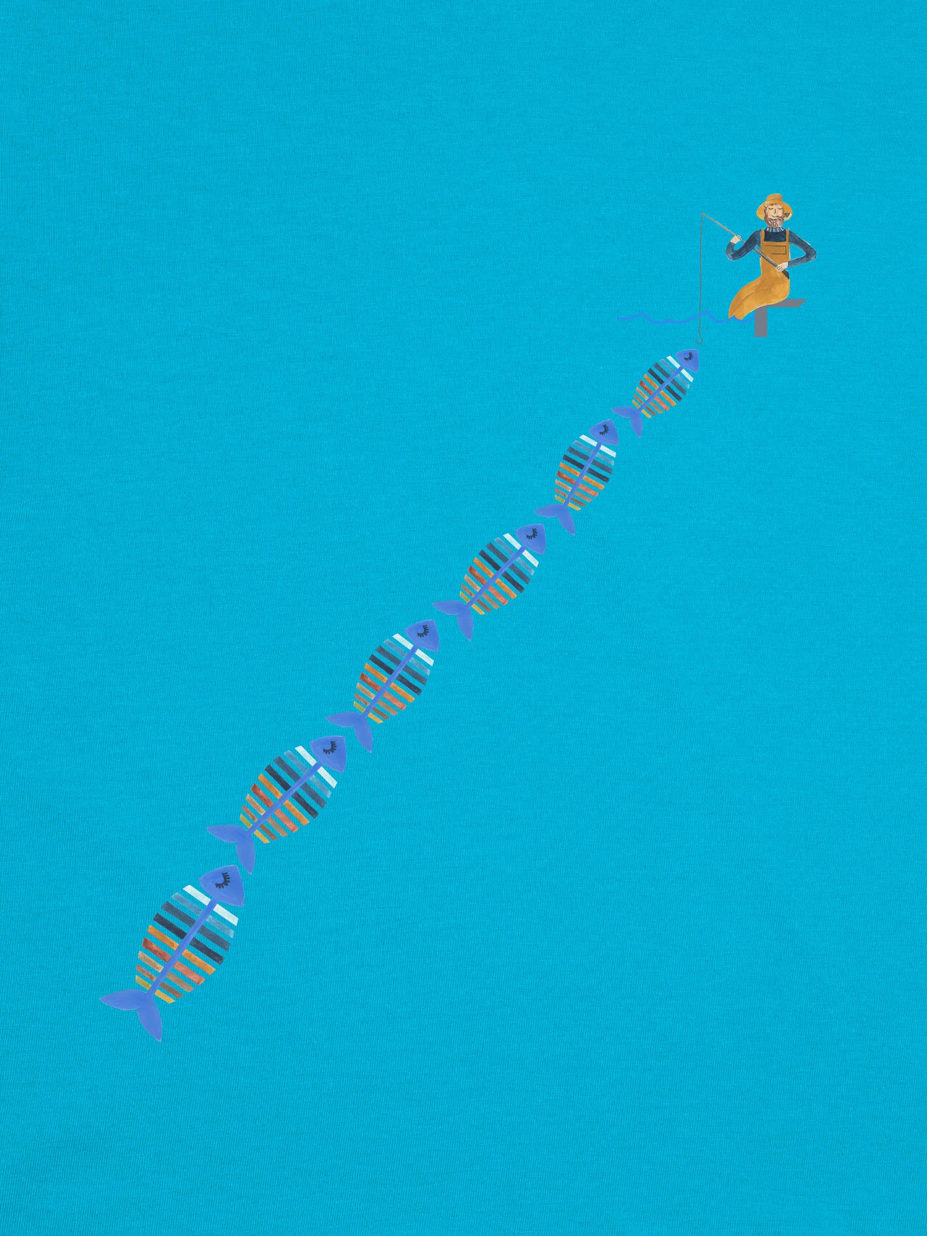 Μοτίβο Windsurfing σε Λωρίδα - Μπλούζες